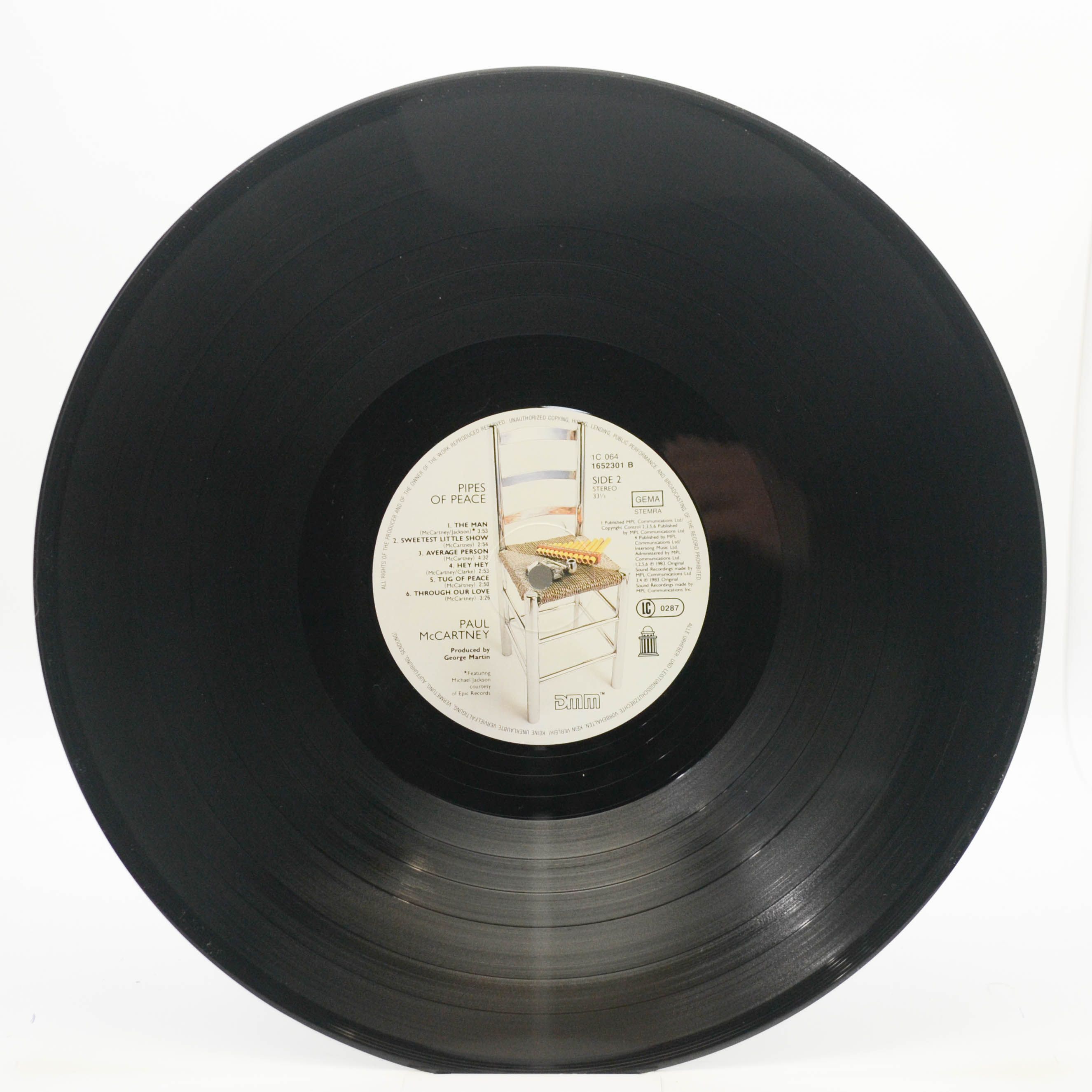 Paul McCartney — Pipes Of Peace, 1983