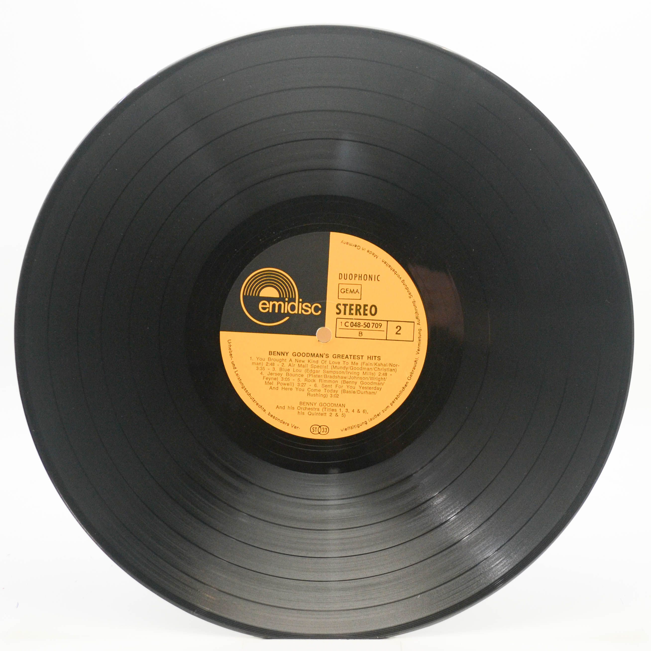 Benny Goodman — Benny Goodman's Greatest Hits, 1961