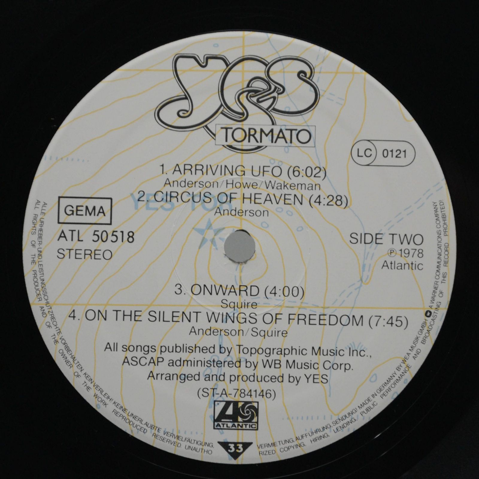 Yes — Tormato, 1978