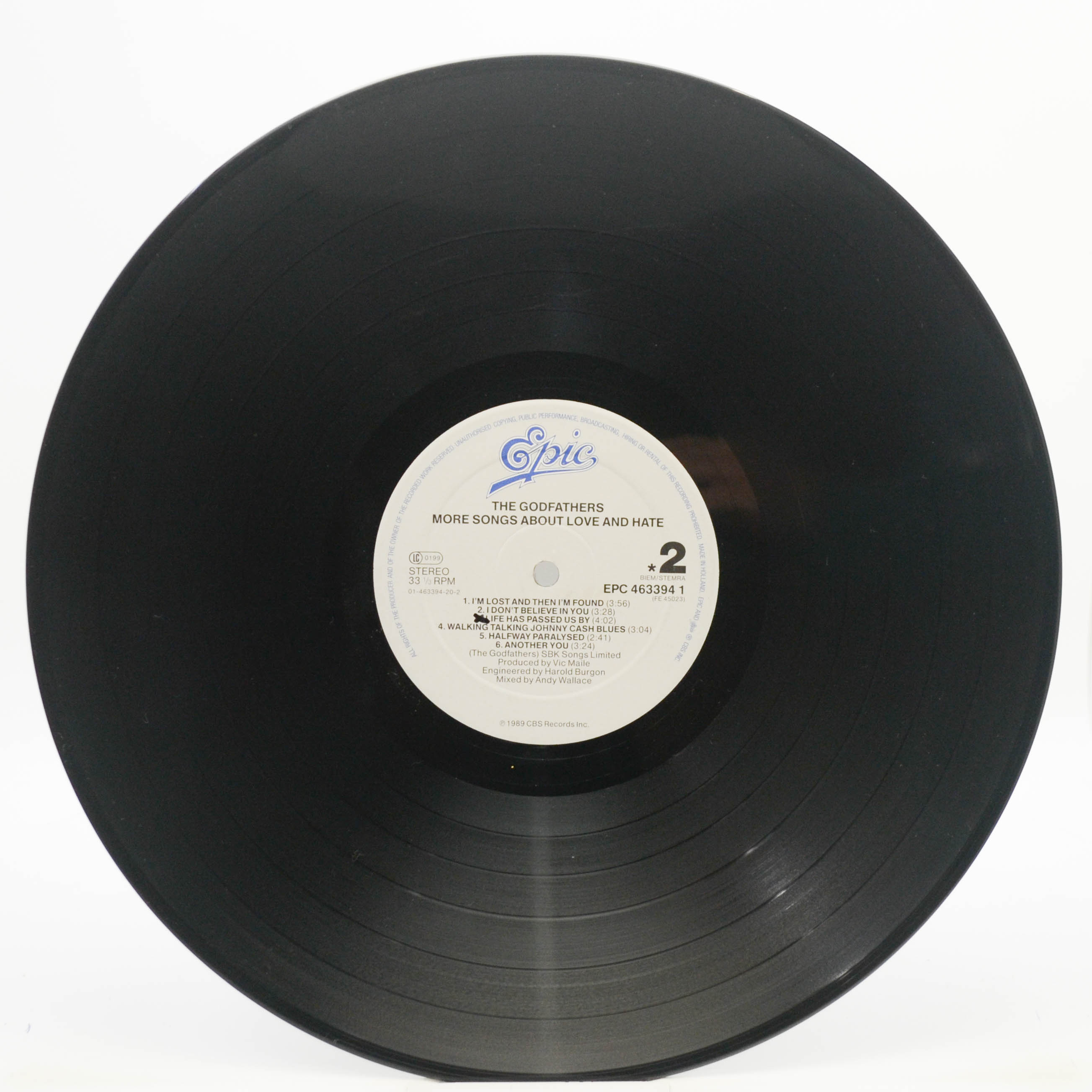 Godfathers — More Songs About Love & Hate, 1989