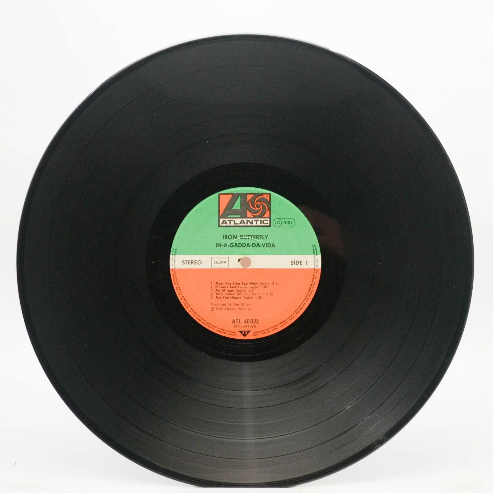 Iron Butterfly — In-A-Gadda-Da-Vida, 1968