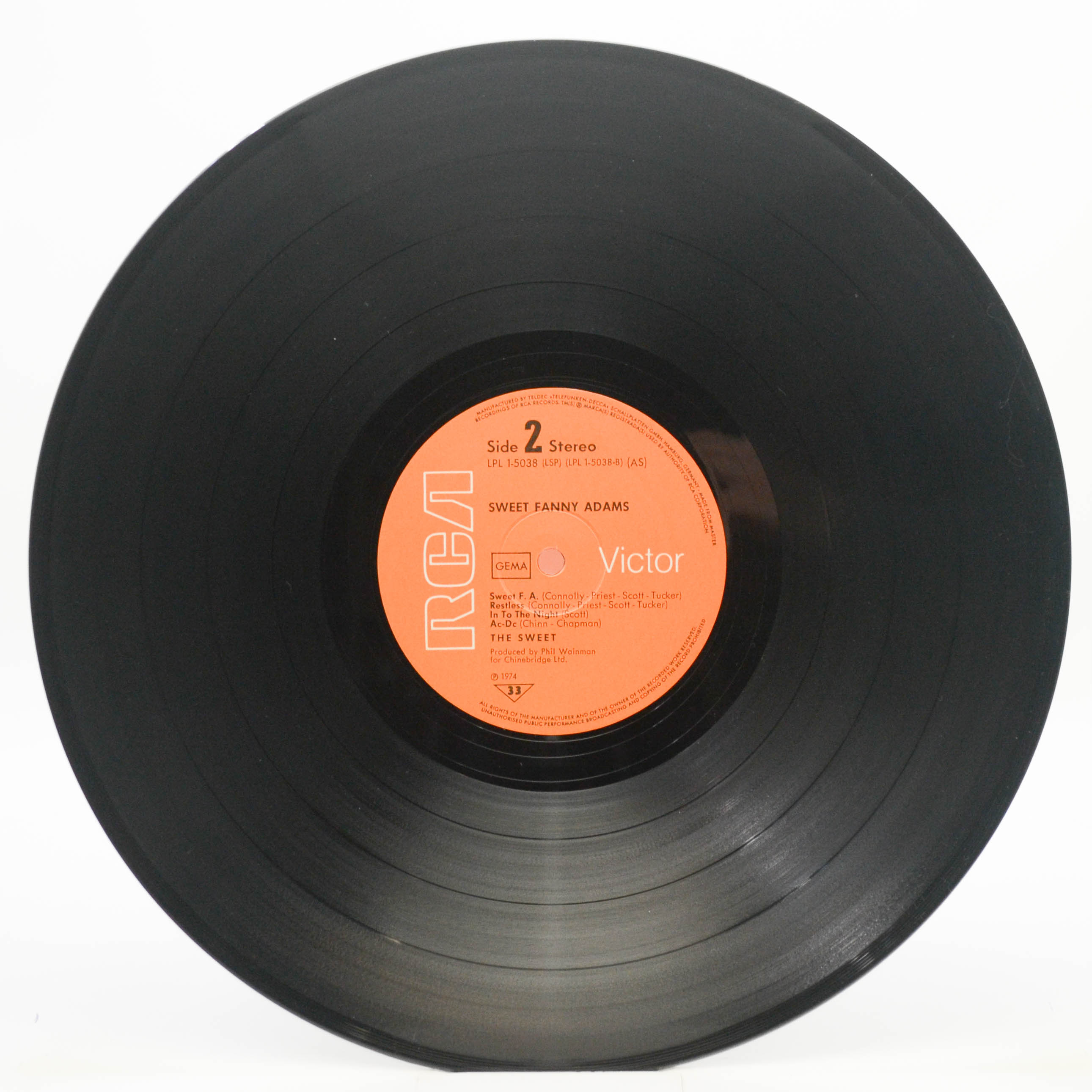 Sweet — Sweet Fanny Adams, 1974