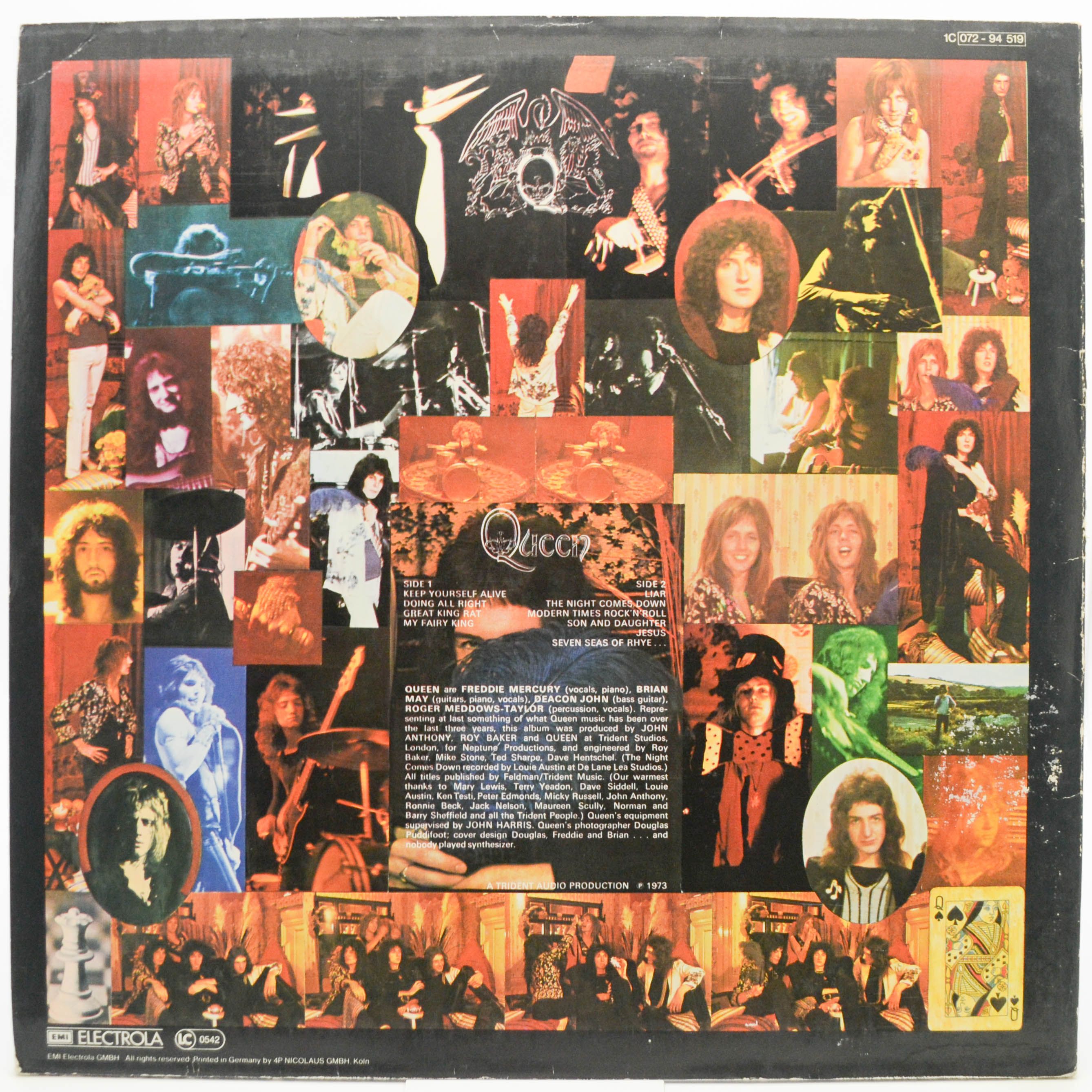 Queen — Queen, 1973