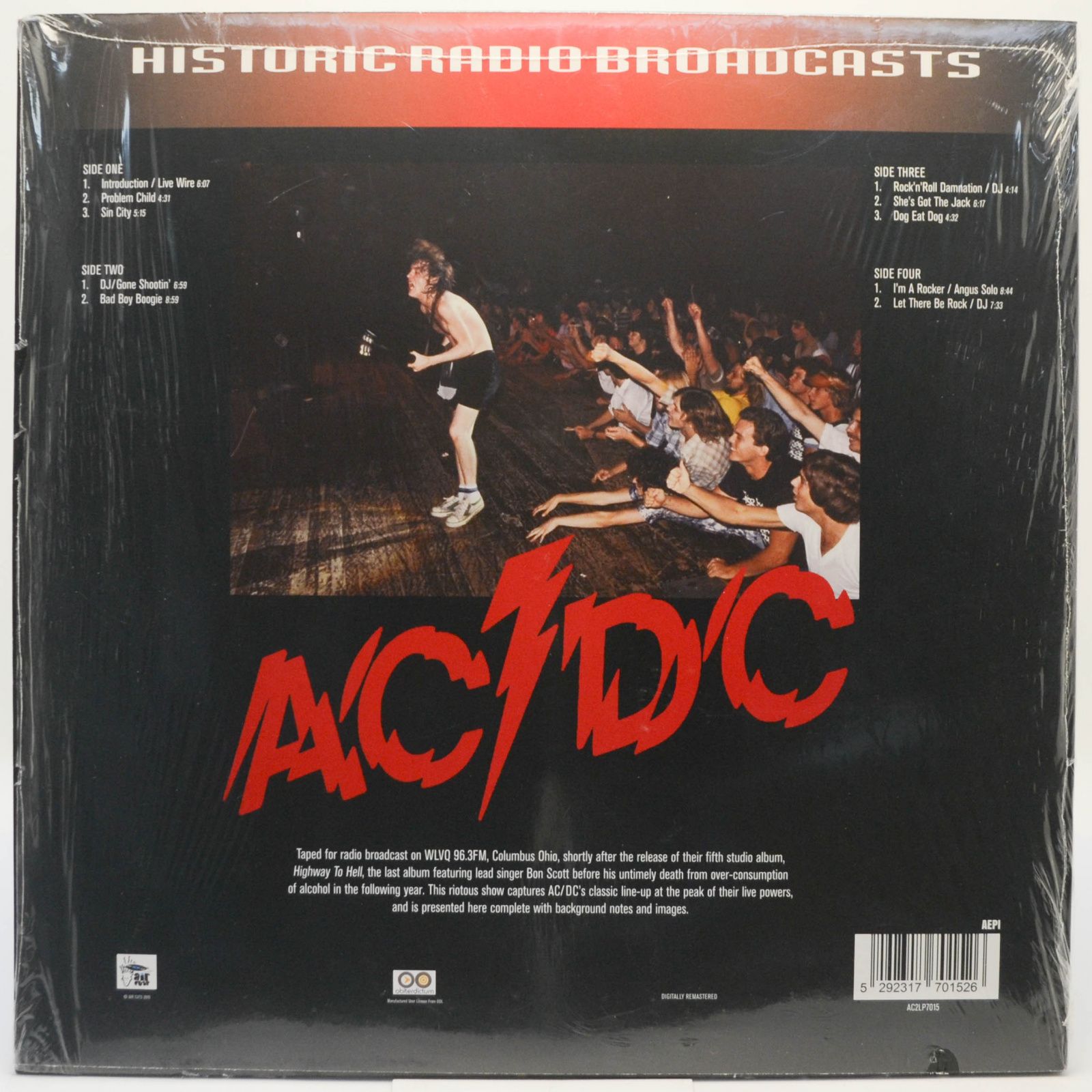 AC/DC — Problem Child (2LP), 2015