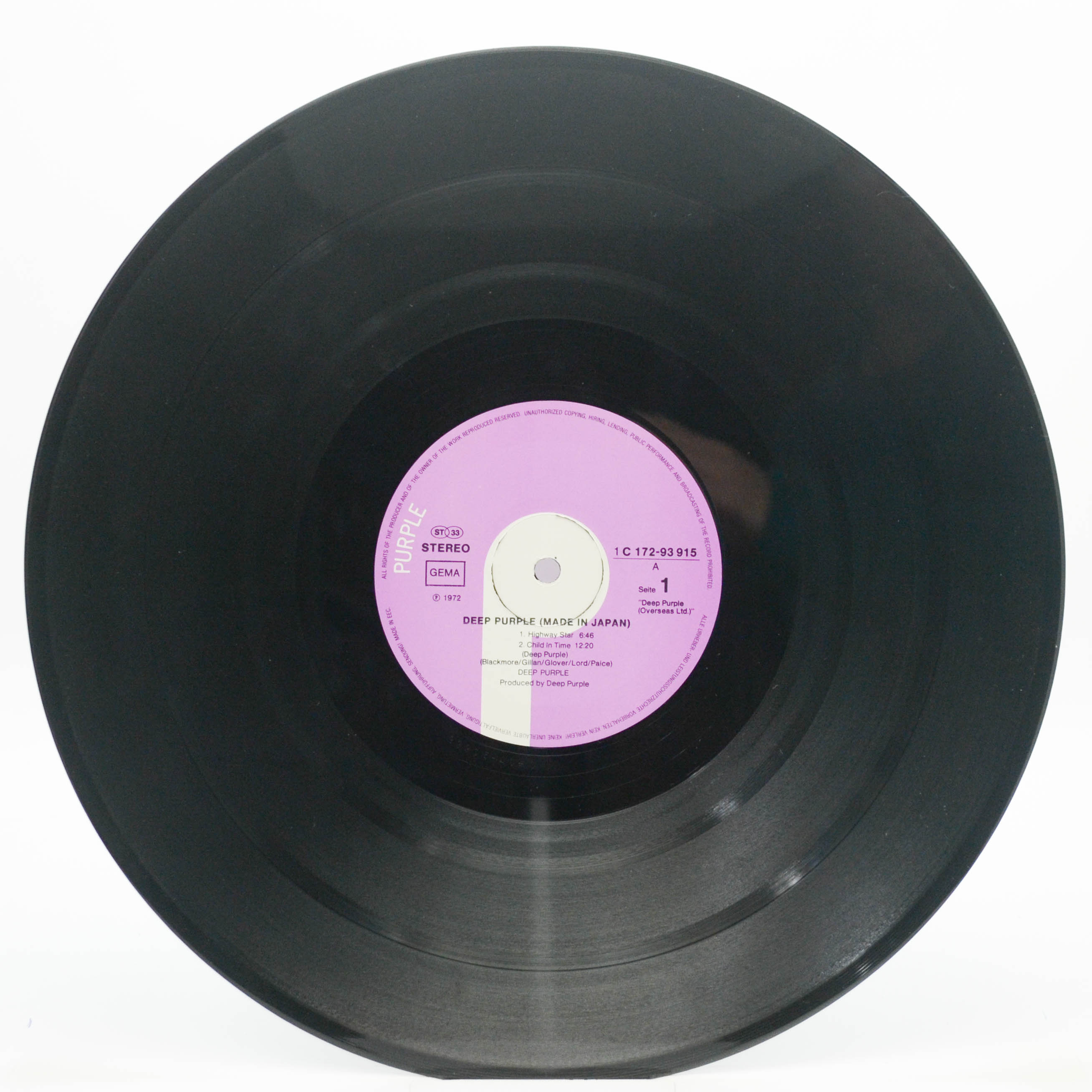 Deep Purple — Made In Japan (2LP), 1972