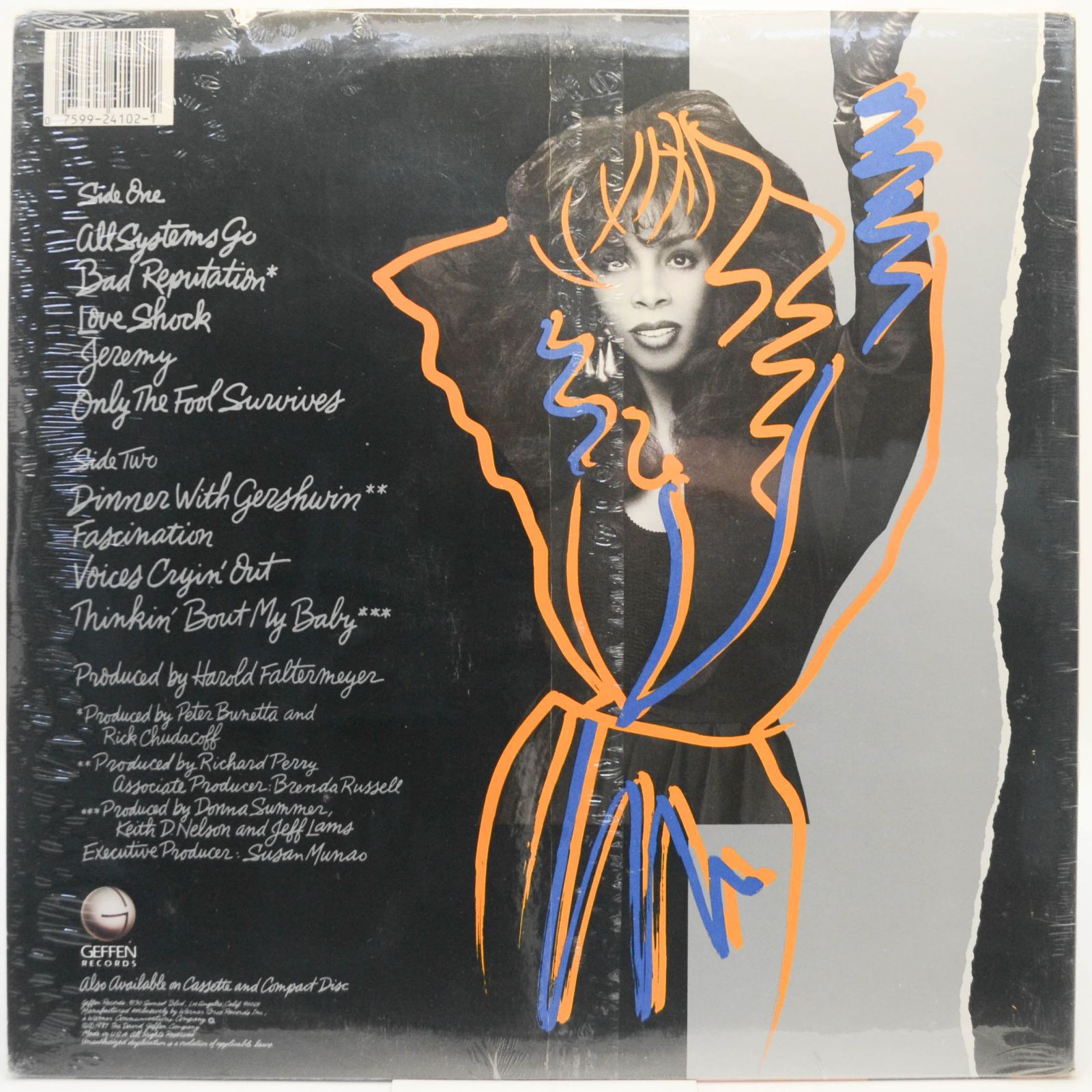 Donna Summer — All Systems Go (USA), 1987