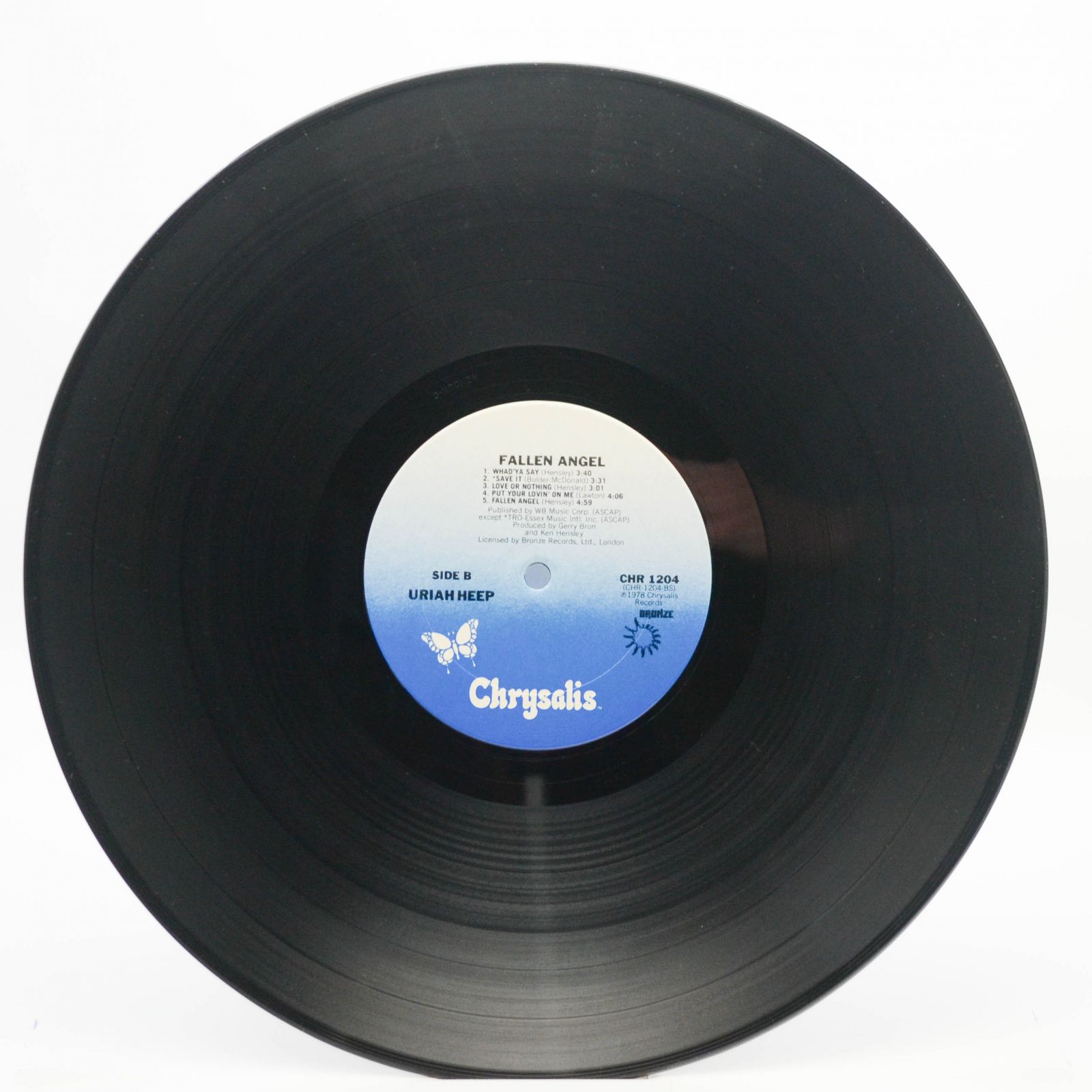 Uriah Heep — Fallen Angel (USA), 1978