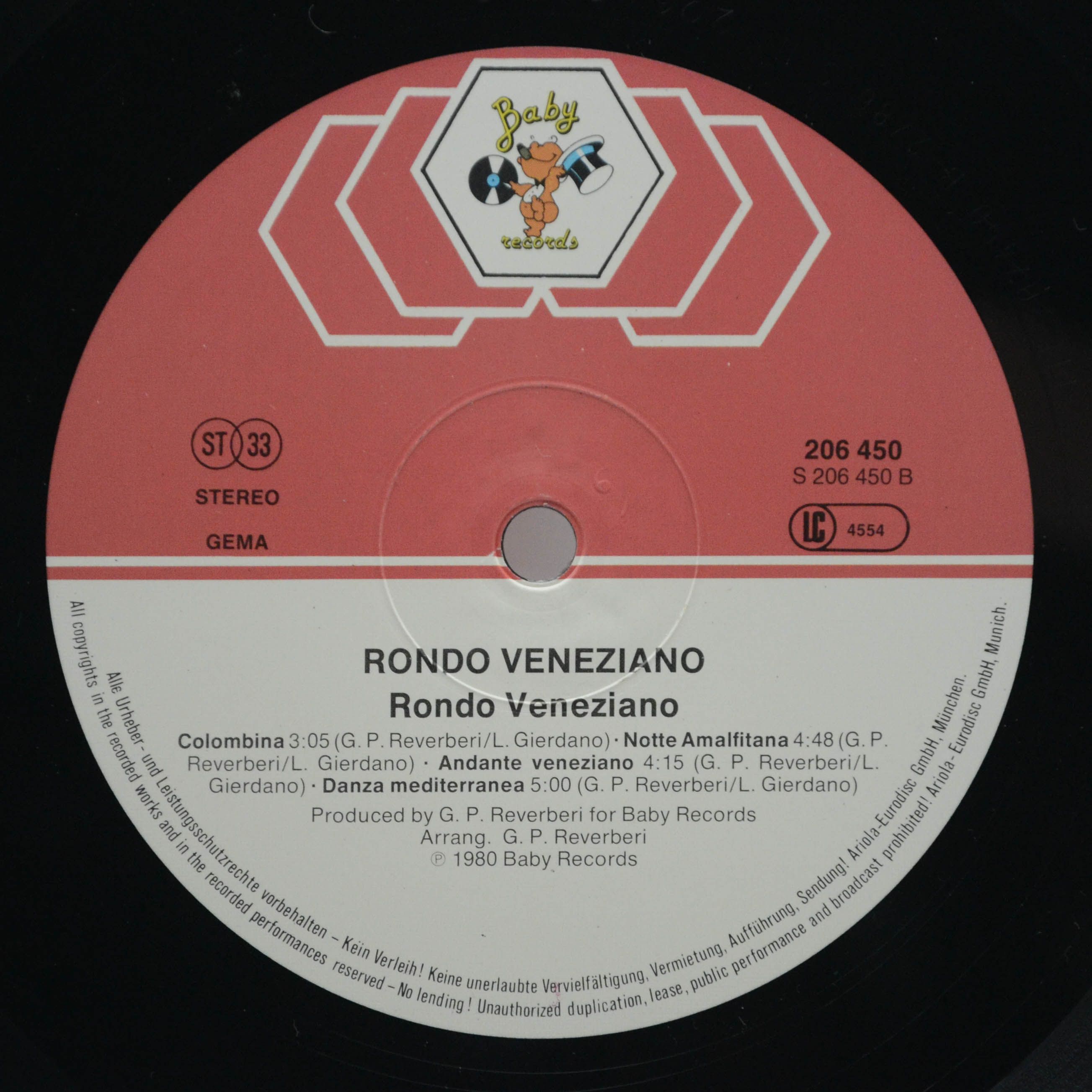 Rondo' Veneziano — Rondo' Veneziano, 1984