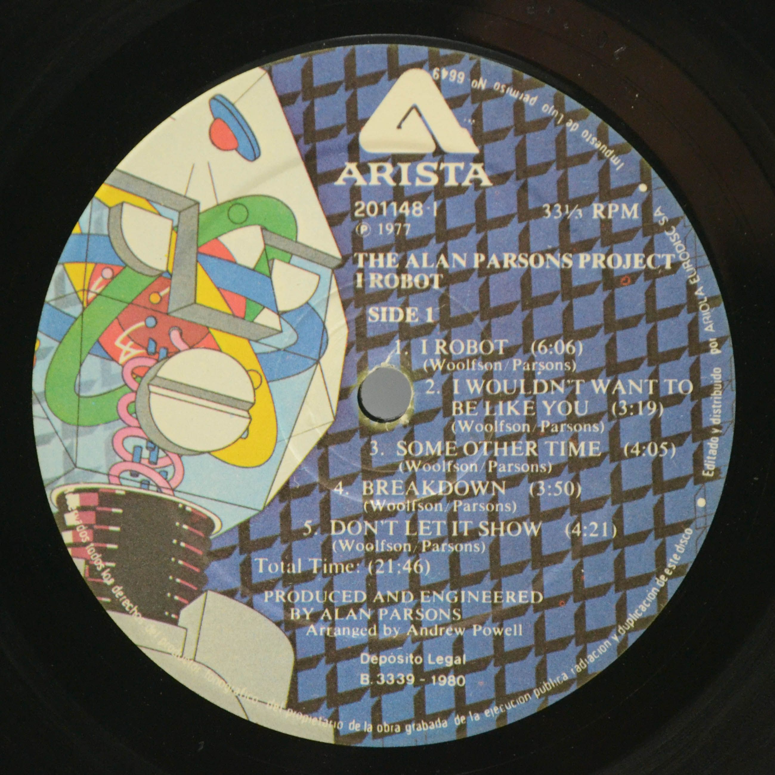 The Alan Parsons Project — I Robot, 1981