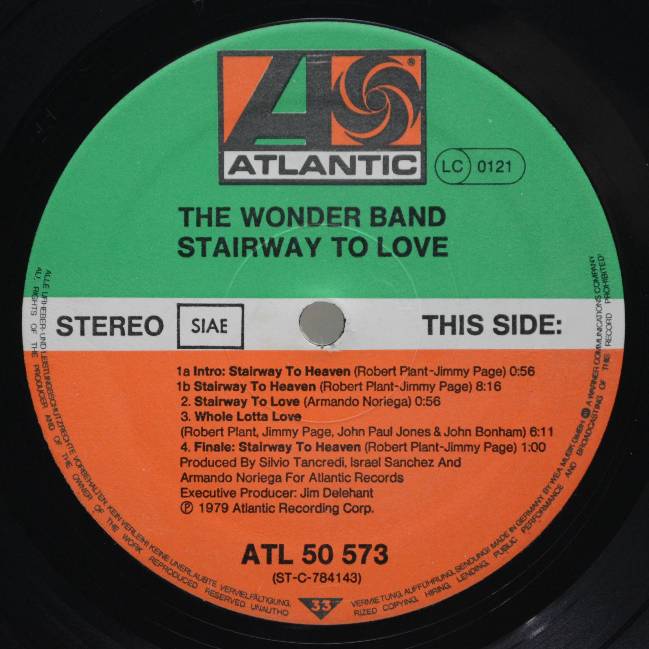 The Wonder Band — Stairway To Love, 1979