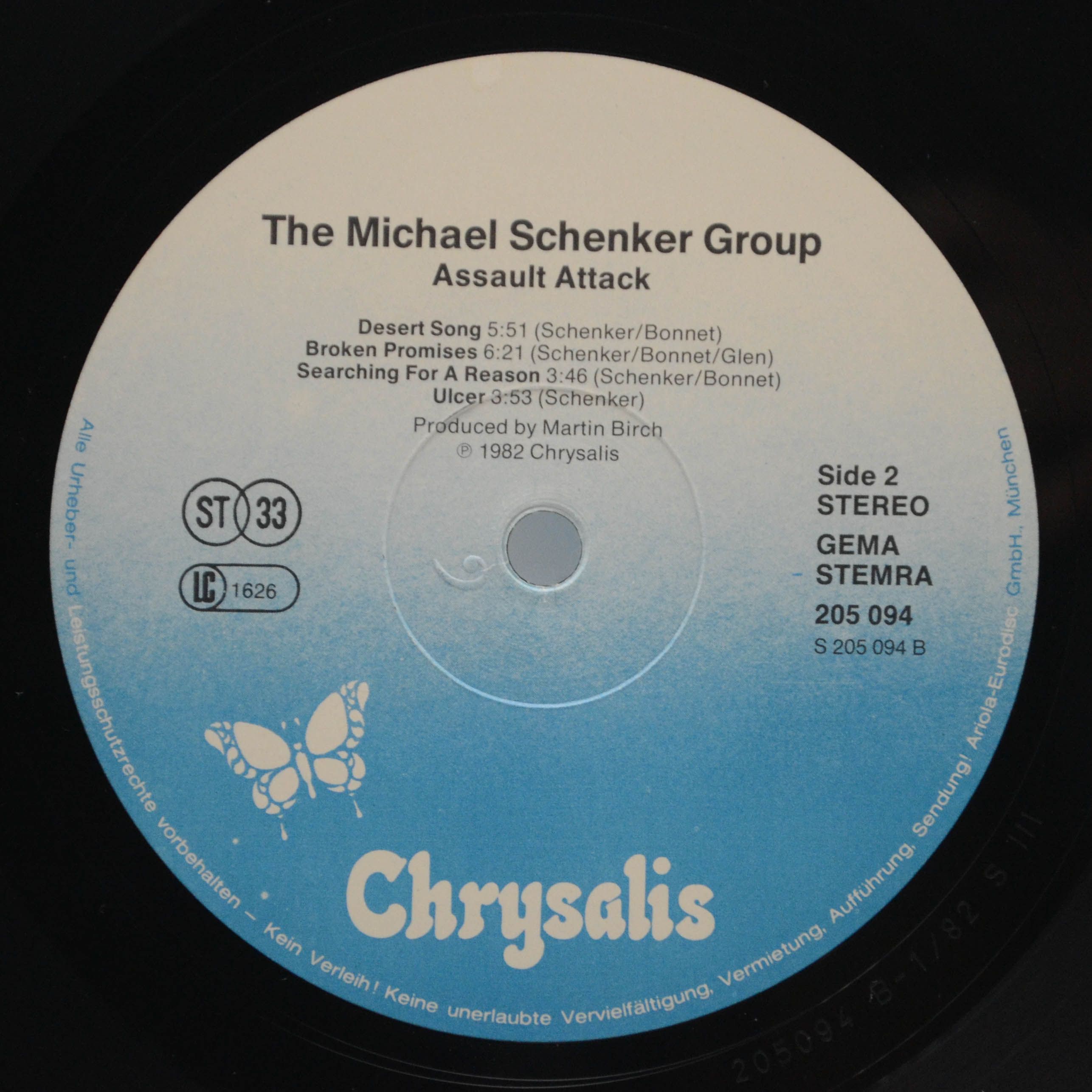 Michael Schenker Group — Assault Attack, 1982