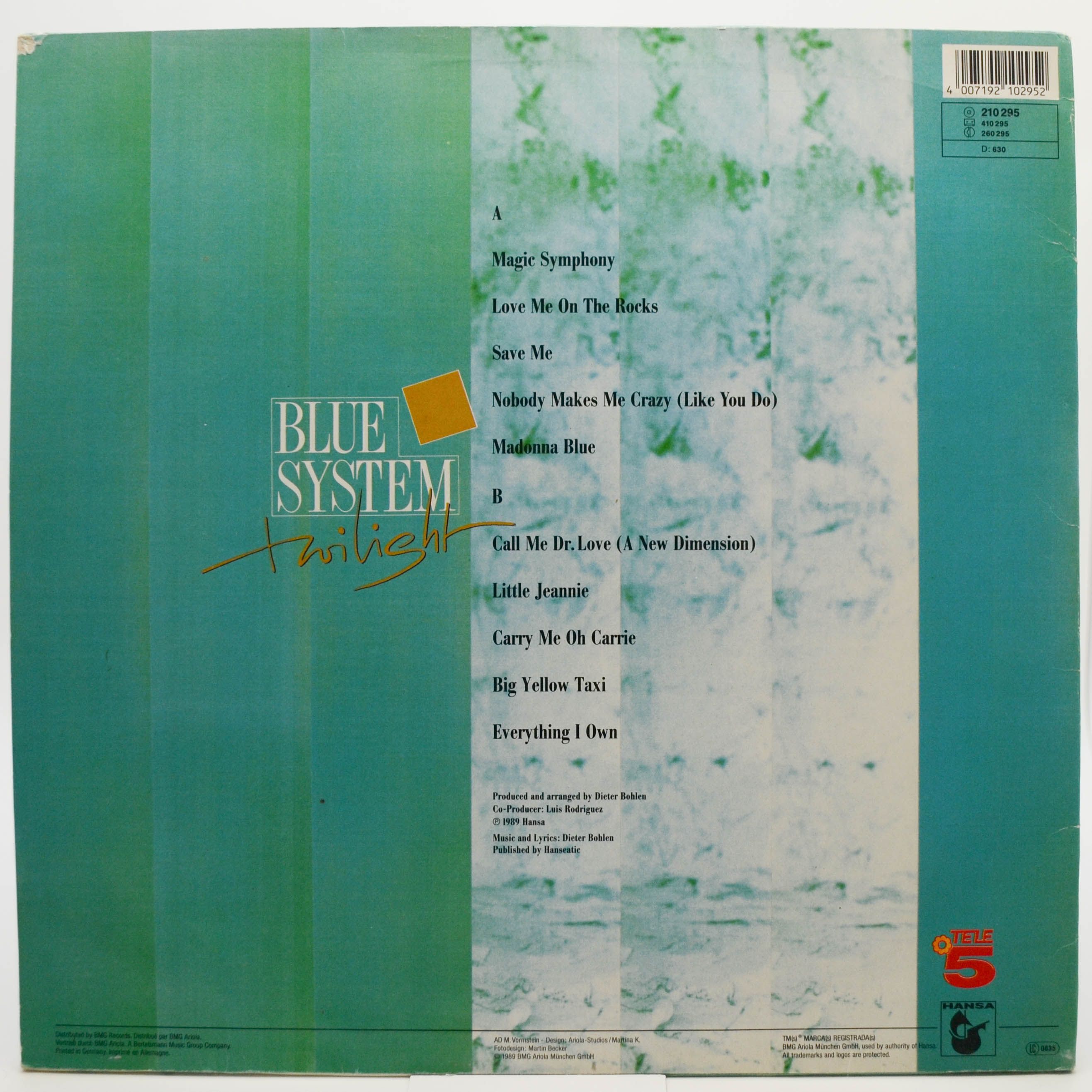 Blue System — Twilight, 1989