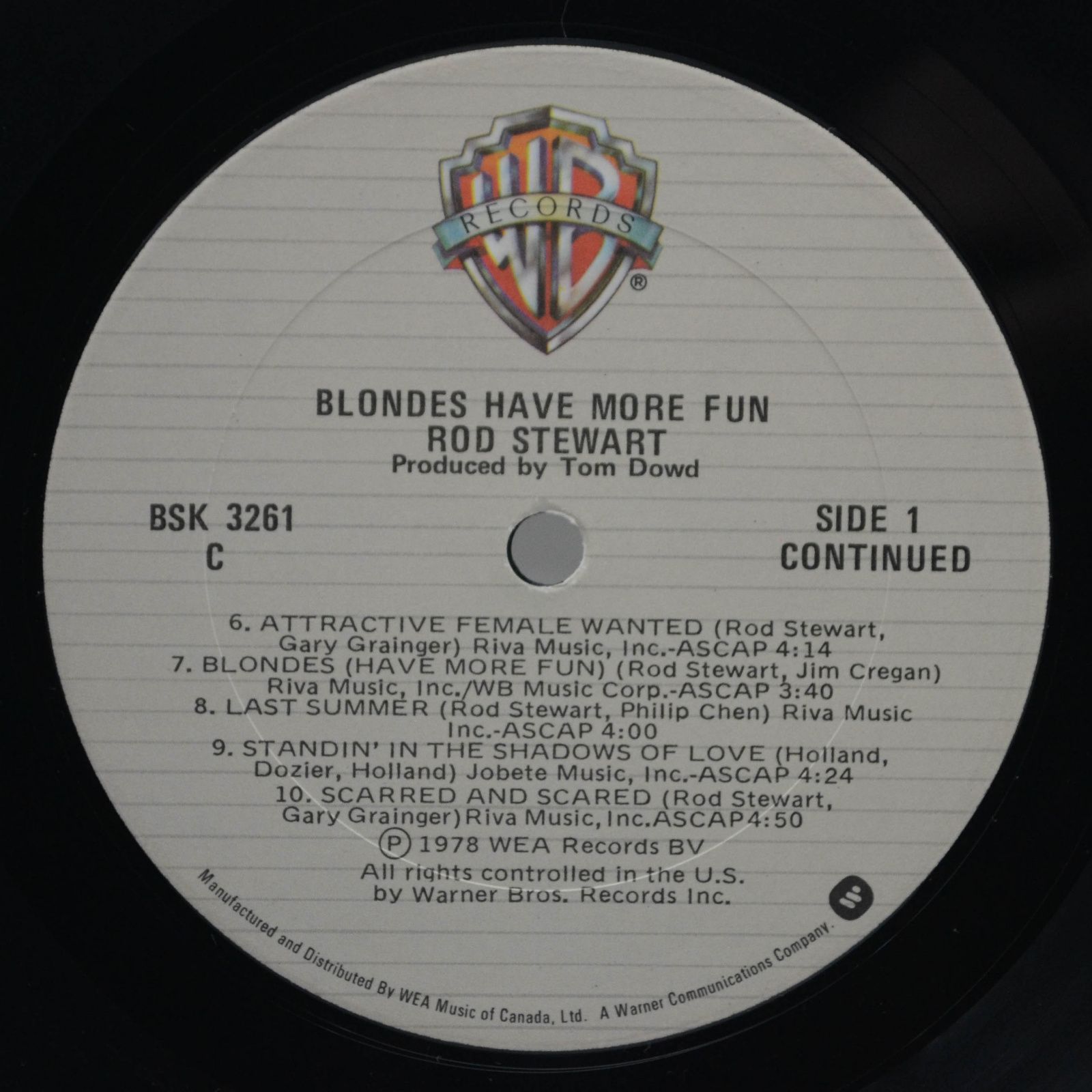 Rod Stewart — Blondes Have More Fun, 1978
