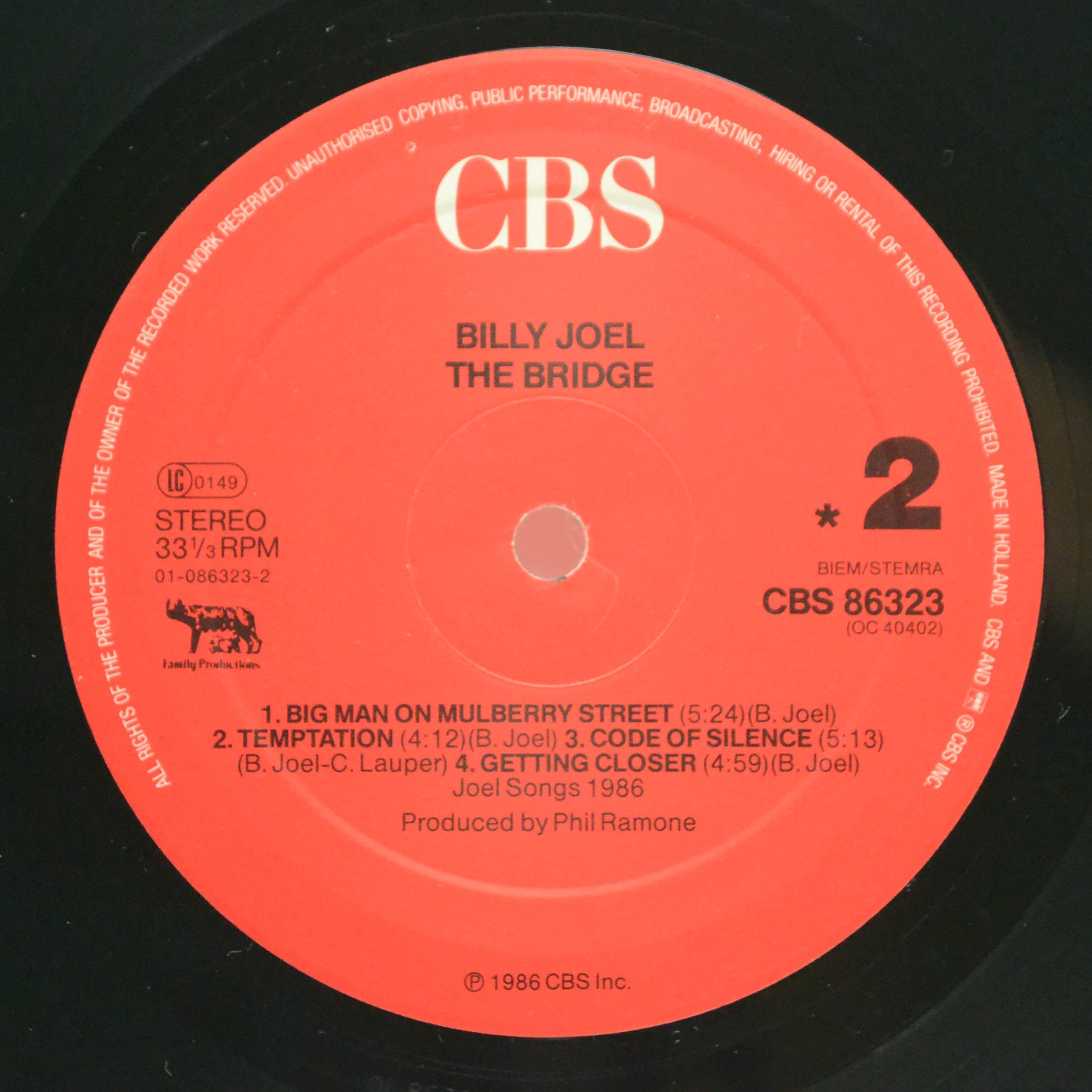 Billy Joel — The Bridge, 1986