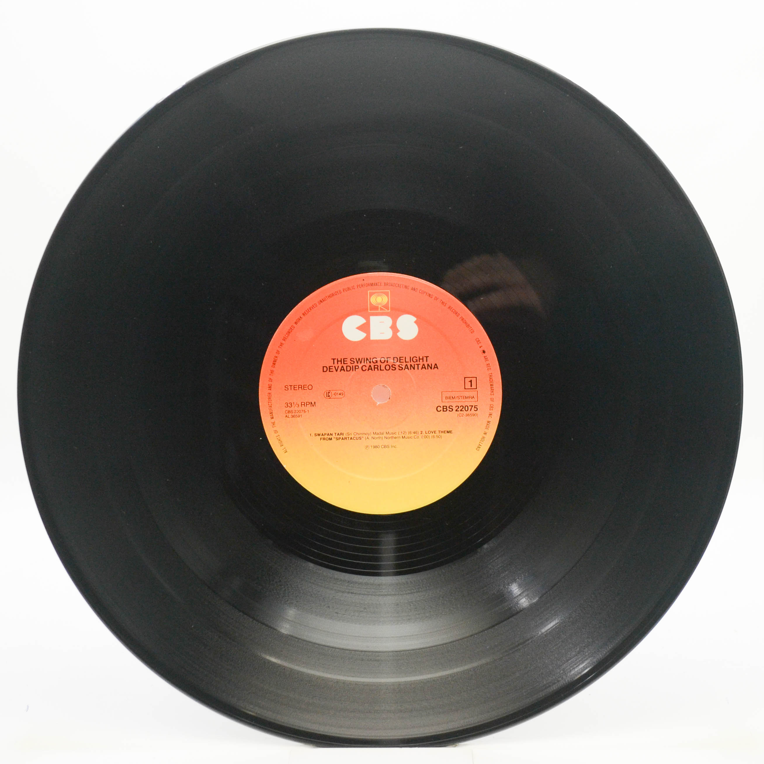 Devadip Carlos Santana — The Swing Of Delight (2LP), 1980