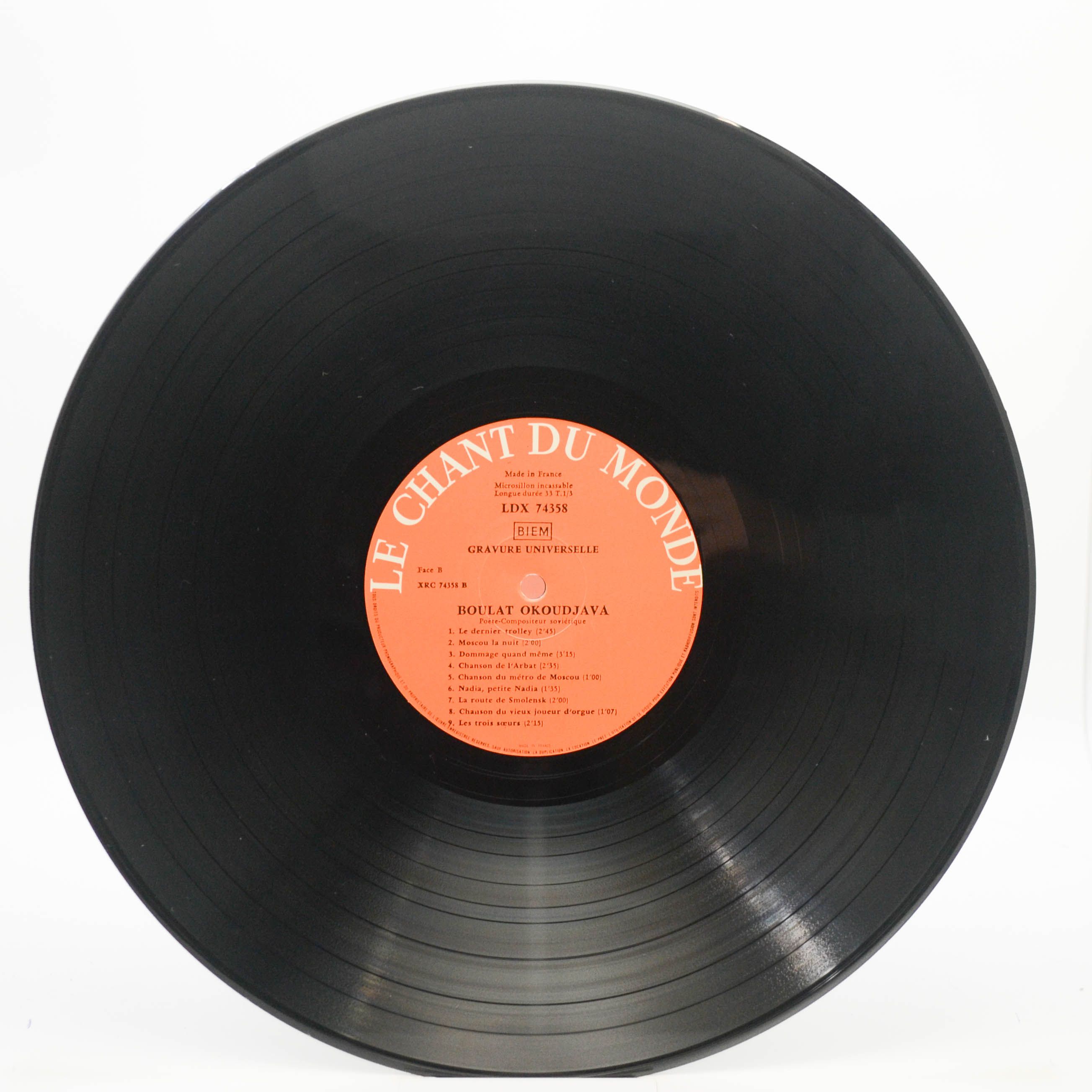 Boulat Okoudjava — Boulat Okoudjava (France), 1972