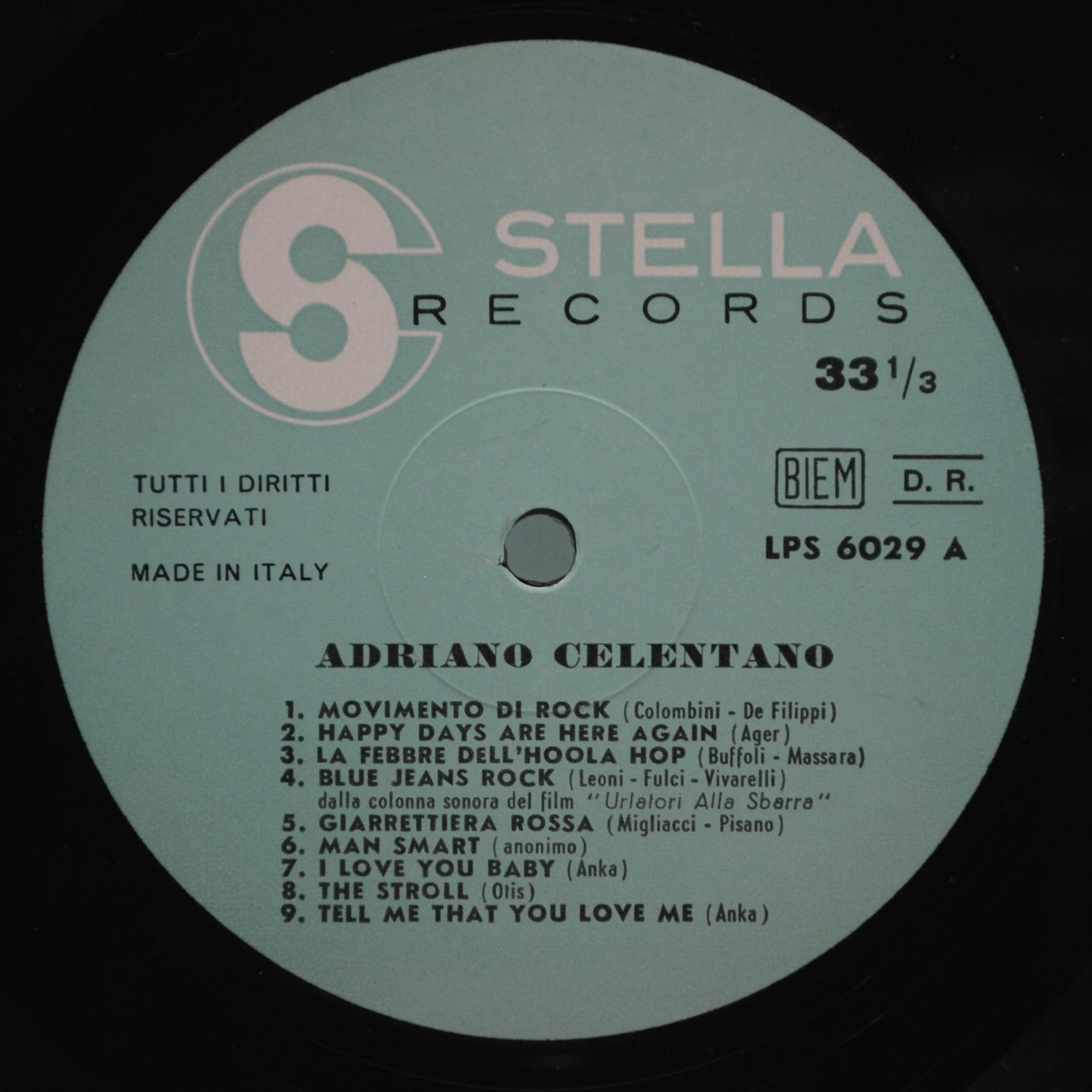 Adriano Celentano — 18 Successi Di Celentano (Italy), 1965
