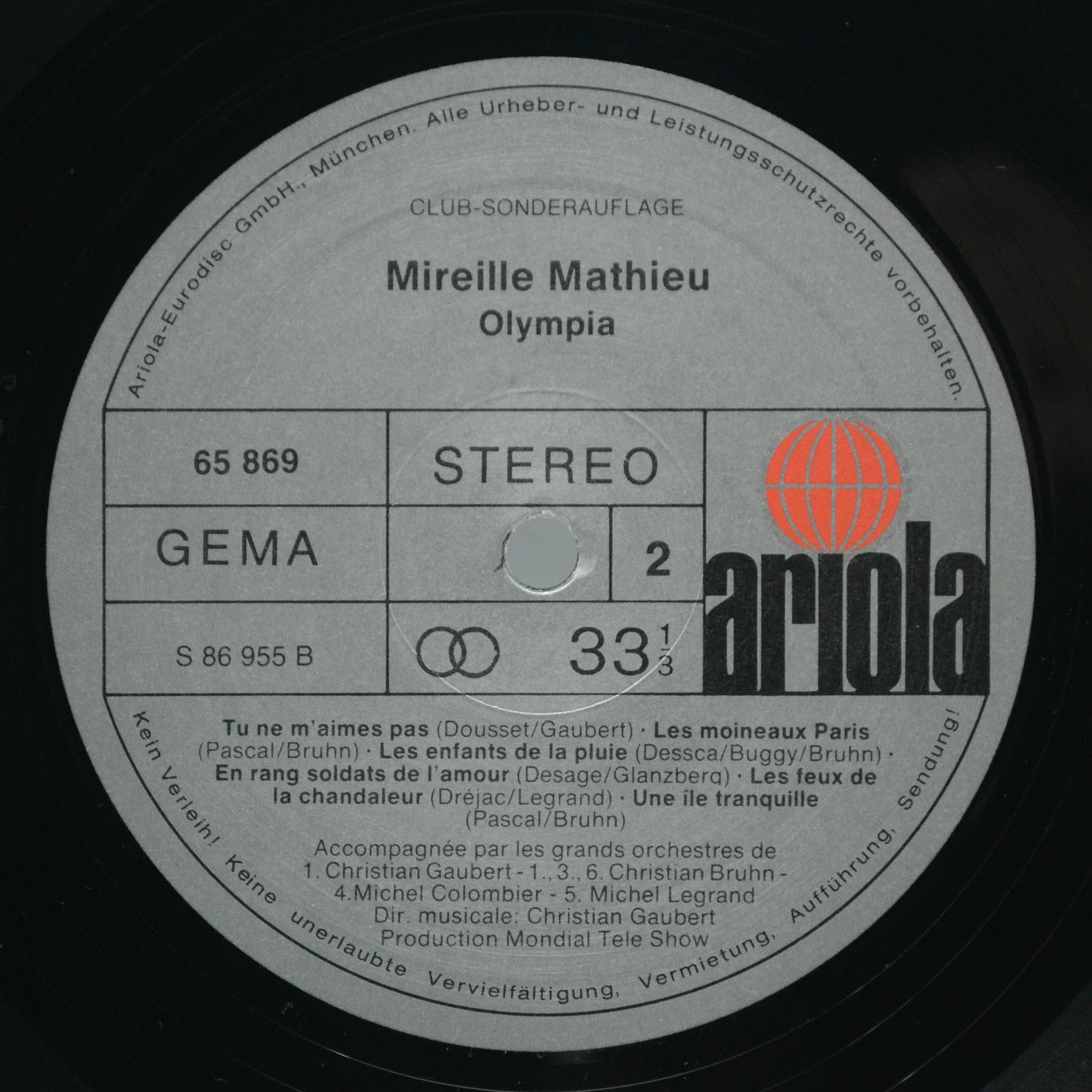 Mireille Mathieu — Olympia, 1973