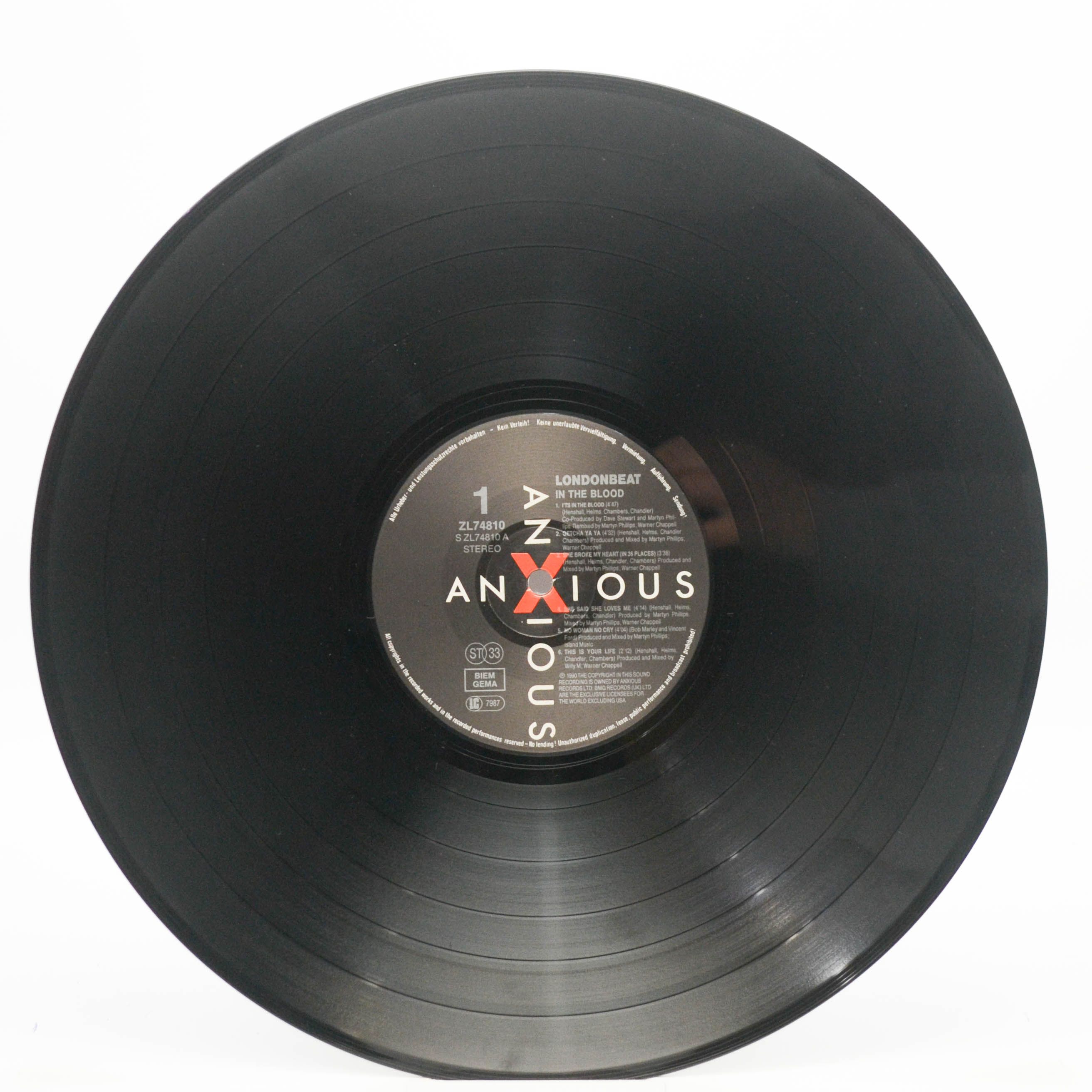 Londonbeat — In The Blood, 1990