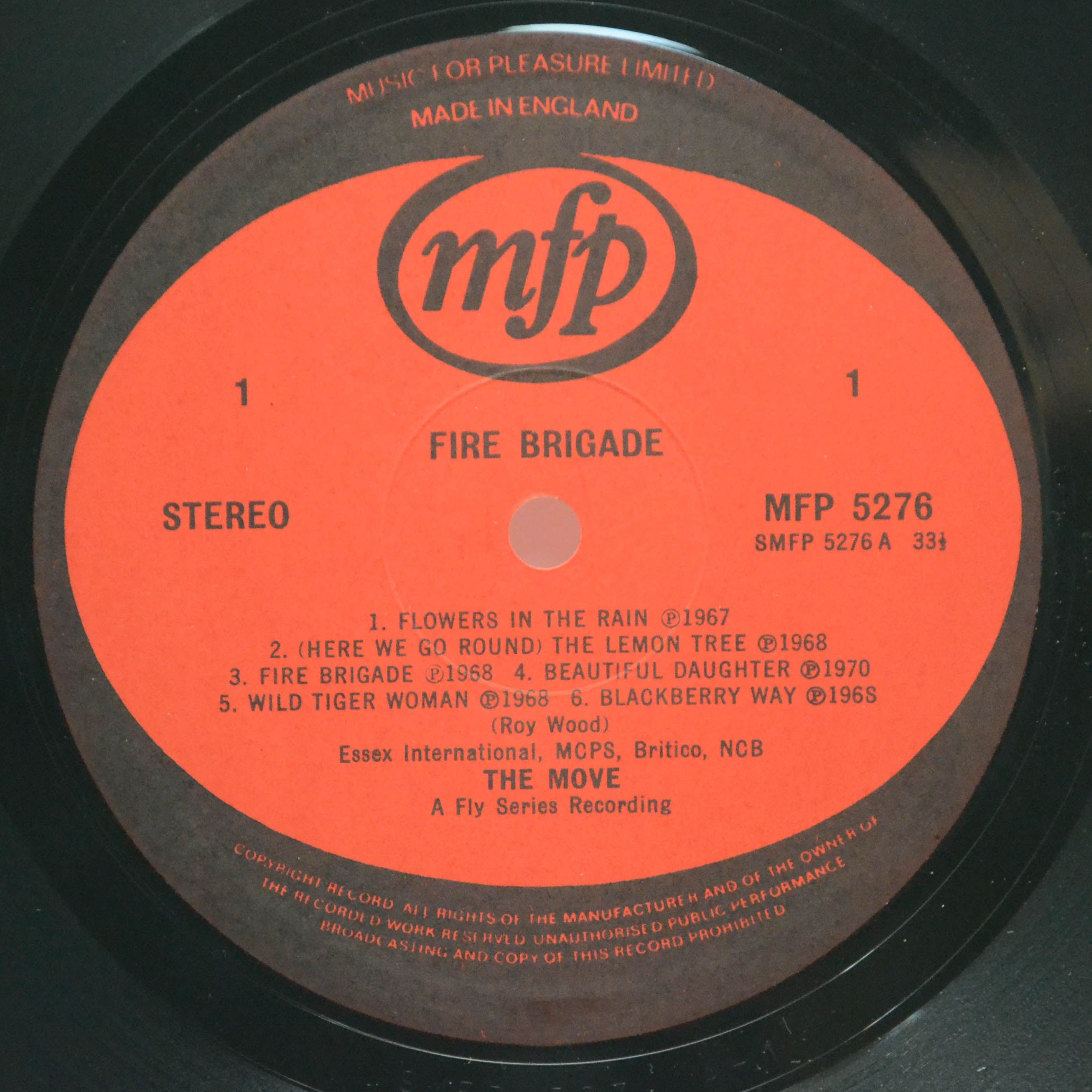 Move — Fire Brigade (UK), 1972
