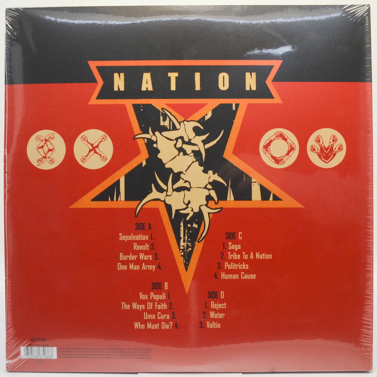 Sepultura — Nation (2LP), 2001