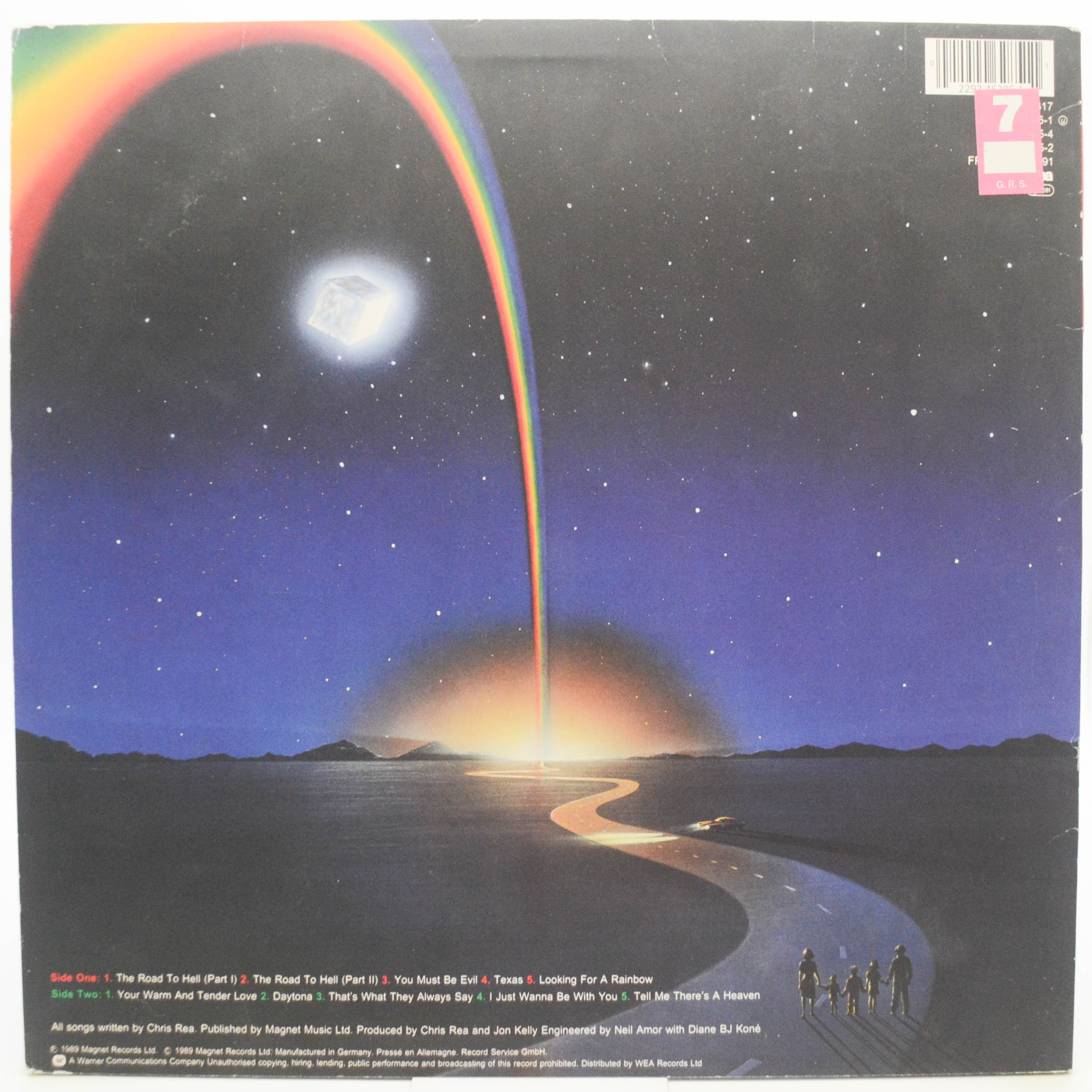 Chris Rea — The Road To Hell, 1989