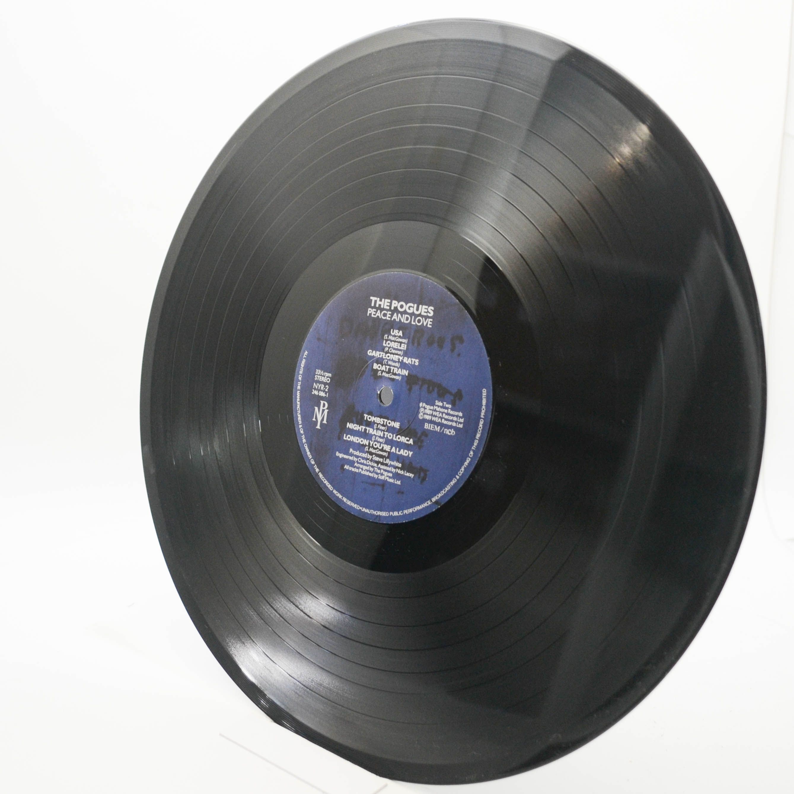 Pogues — Peace And Love, 1989