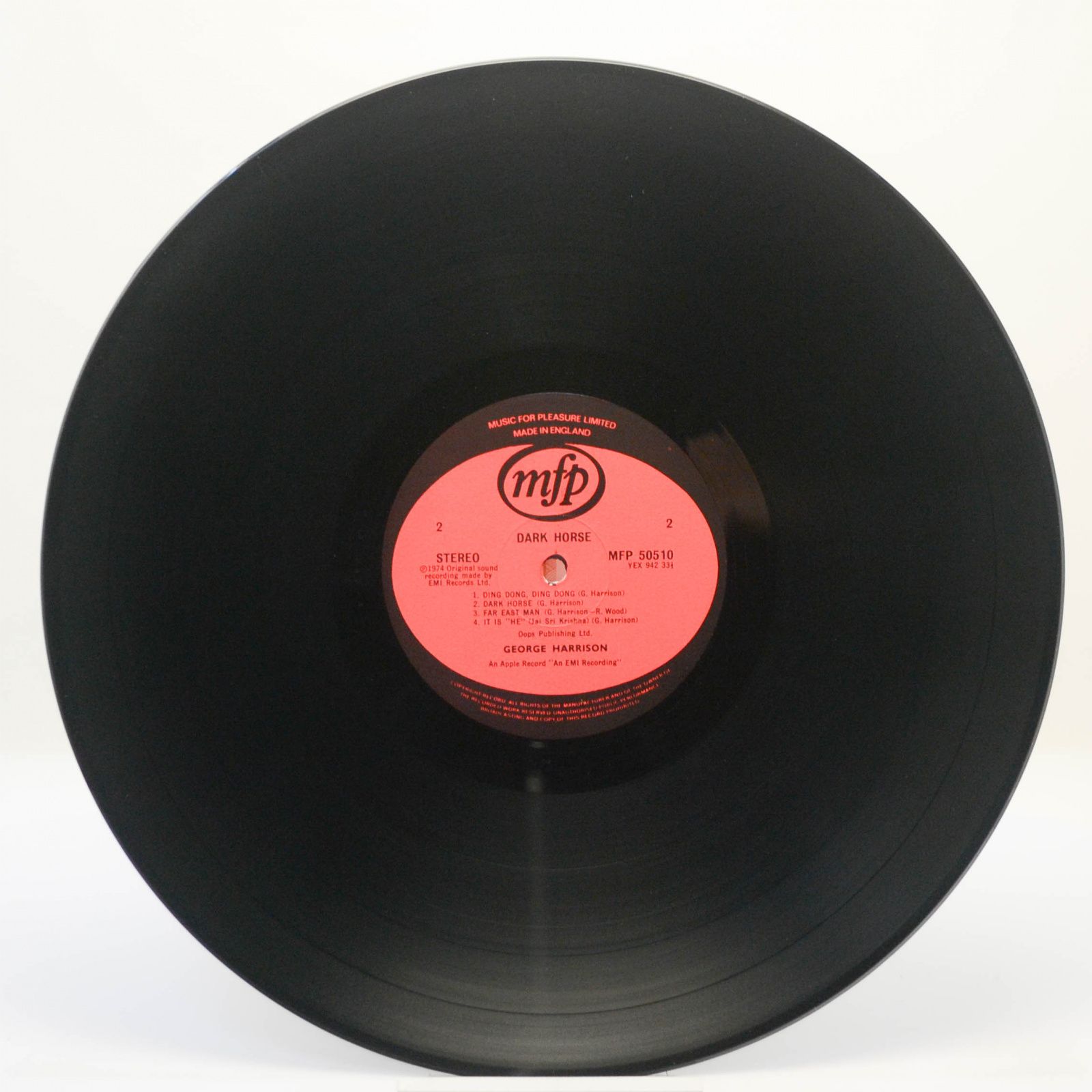 George Harrison ‎ — Dark Horse, 1980