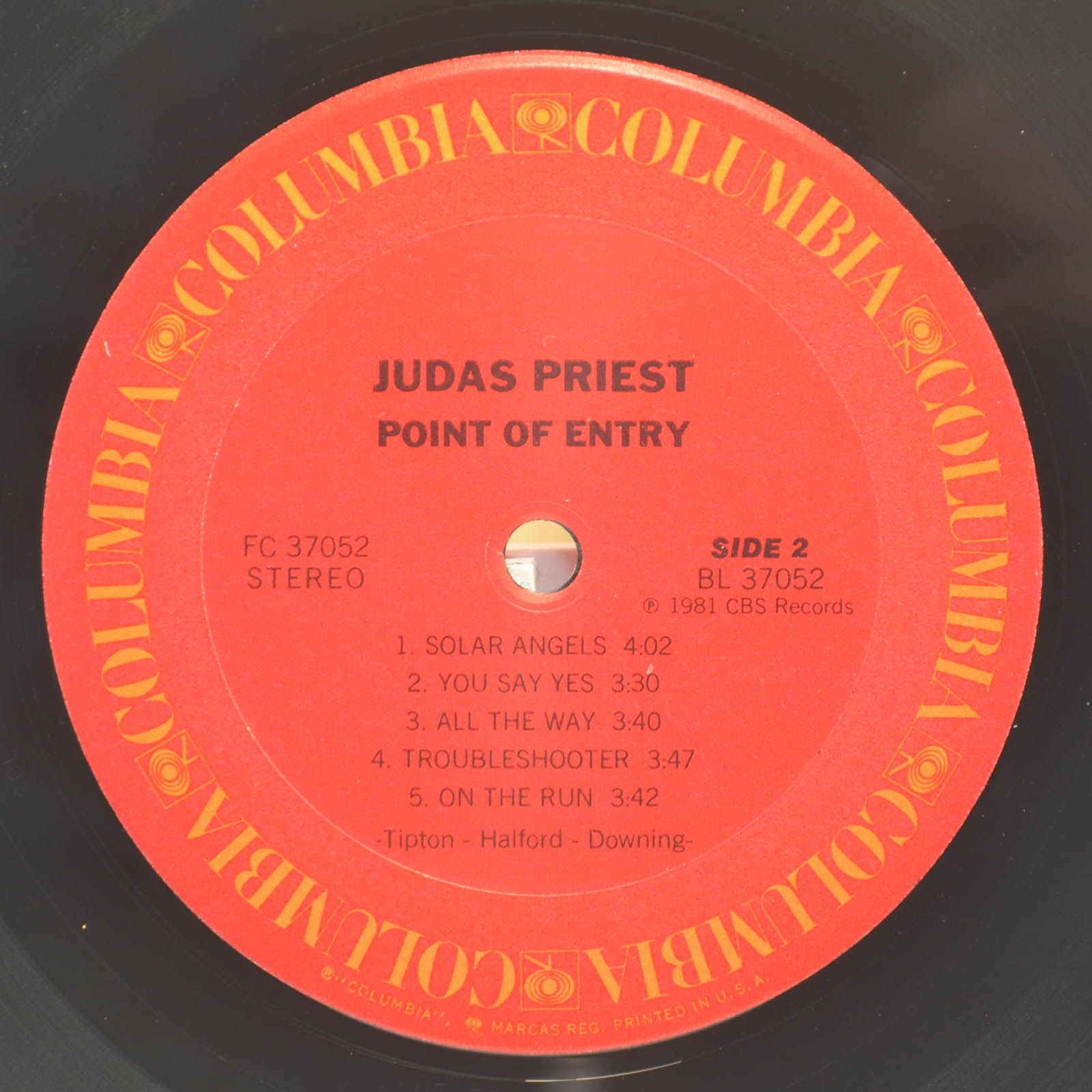 Judas Priest — Point Of Entry (USA), 1981