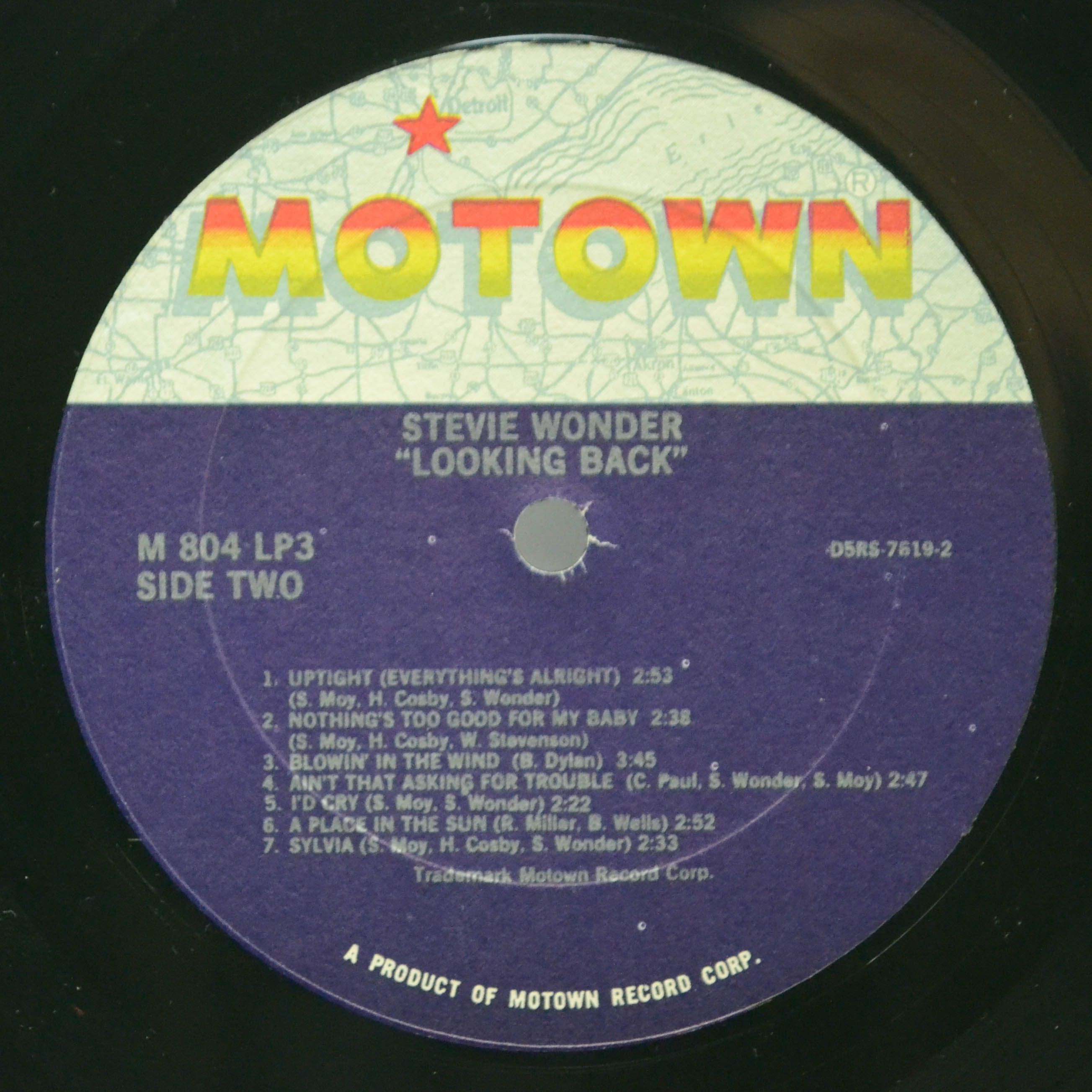 Stevie Wonder — Looking Back (3LP, USA), 1974