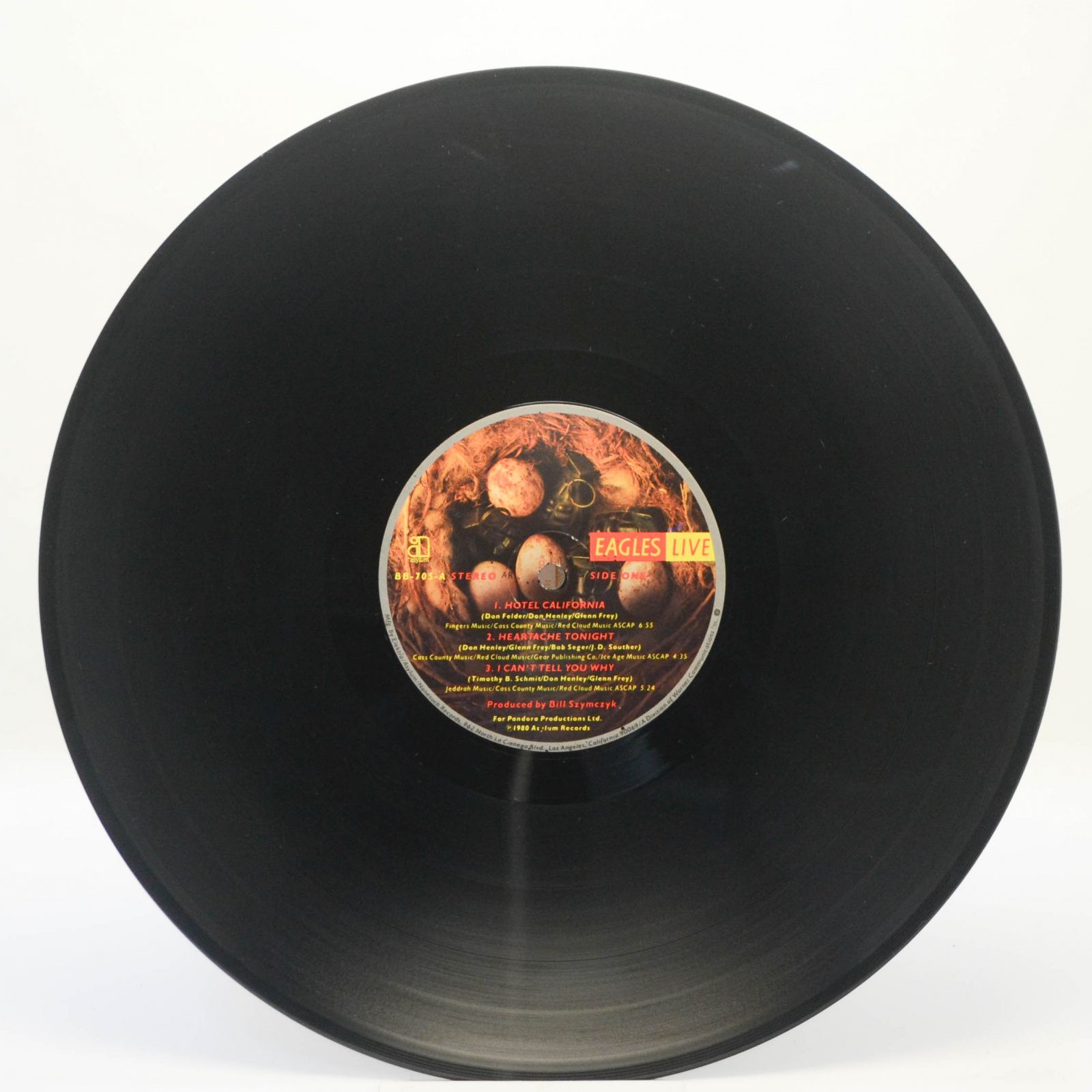 Eagles — Eagles Live (2LP, USA, poster), 1980