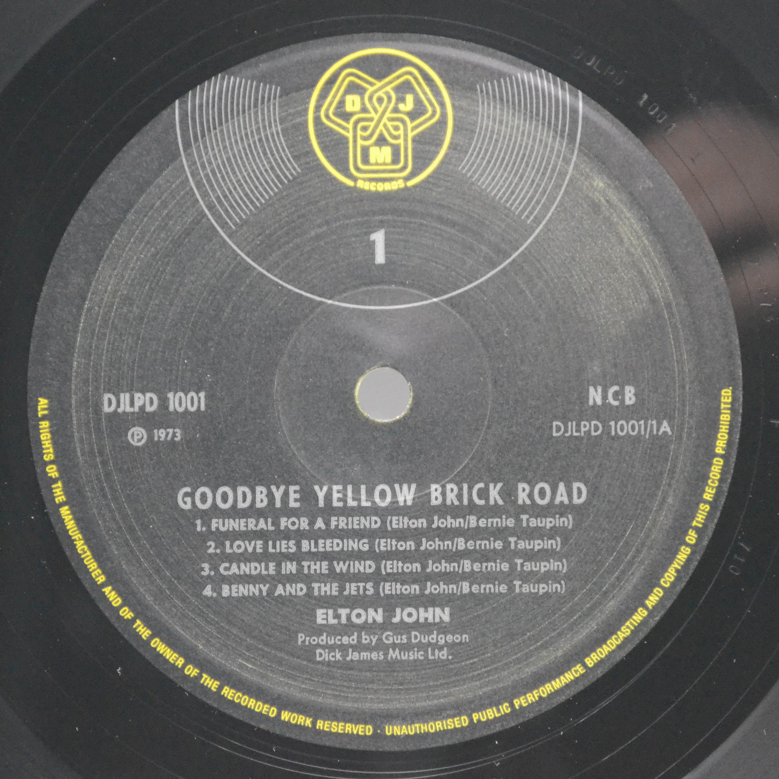 Elton John — Goodbye Yellow Brick Road (2LP), 1973