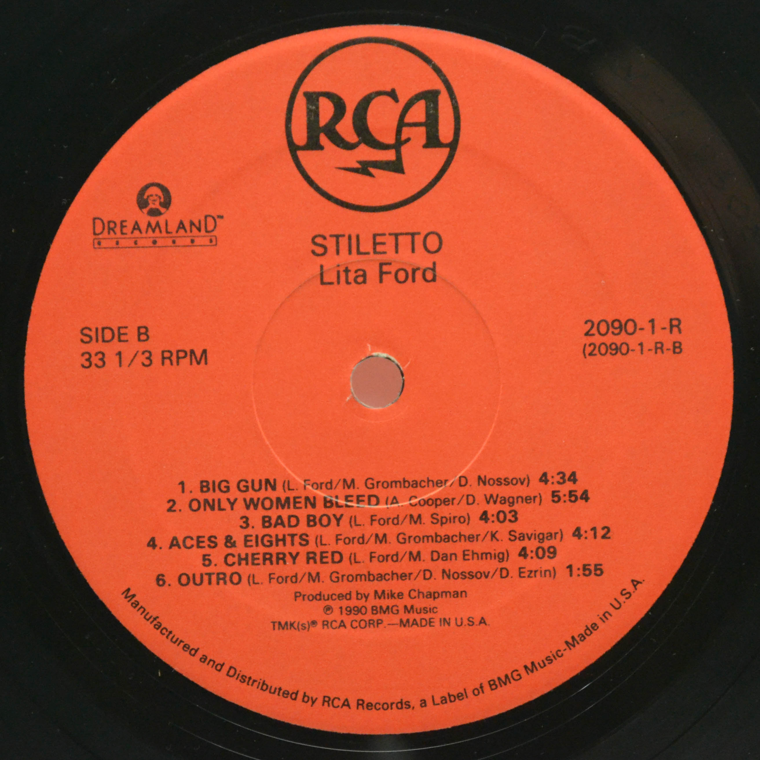 Lita Ford — Stiletto, 1990