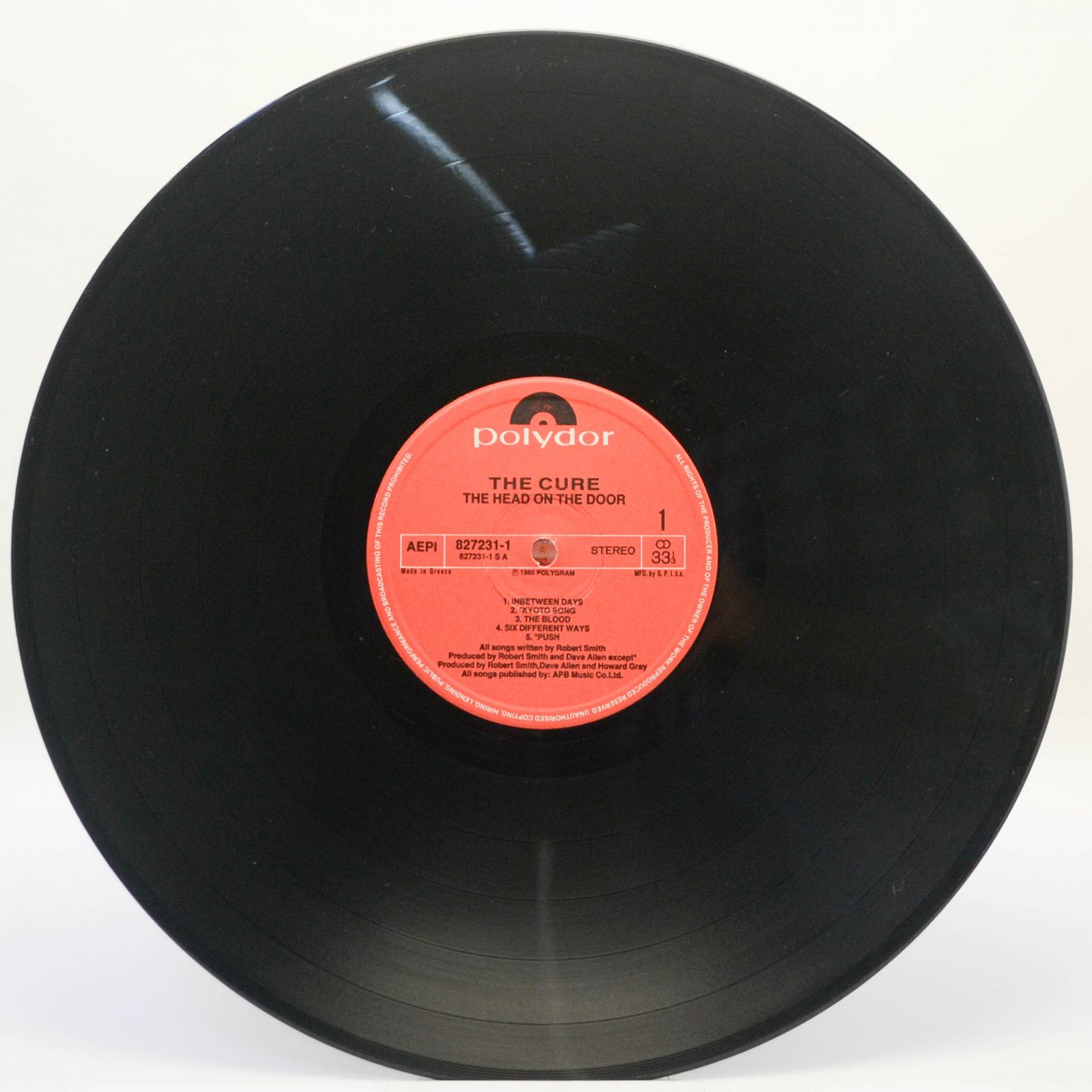 Cure — The Head On The Door, 1985