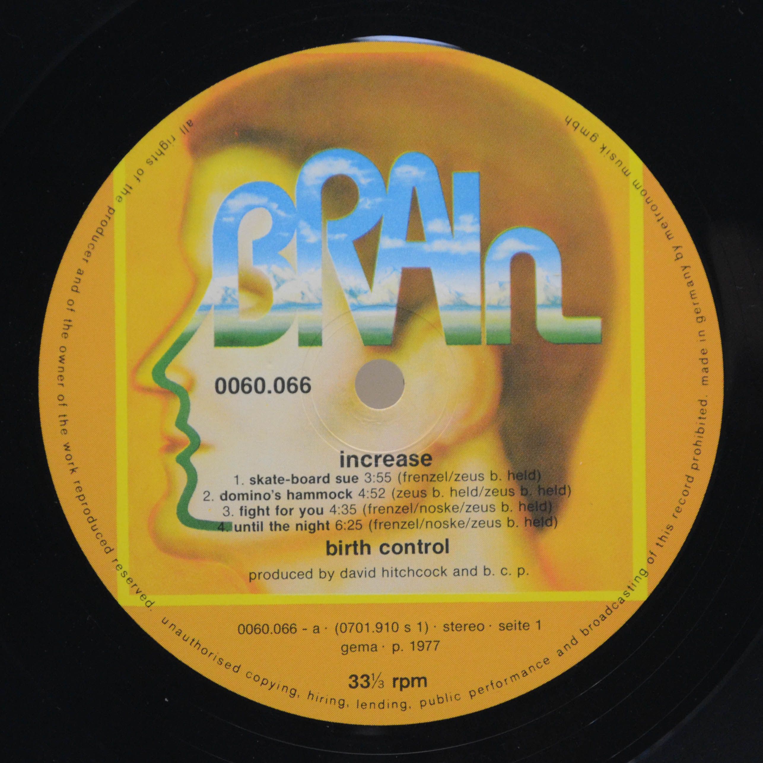 Birth Control — Increase, 1977