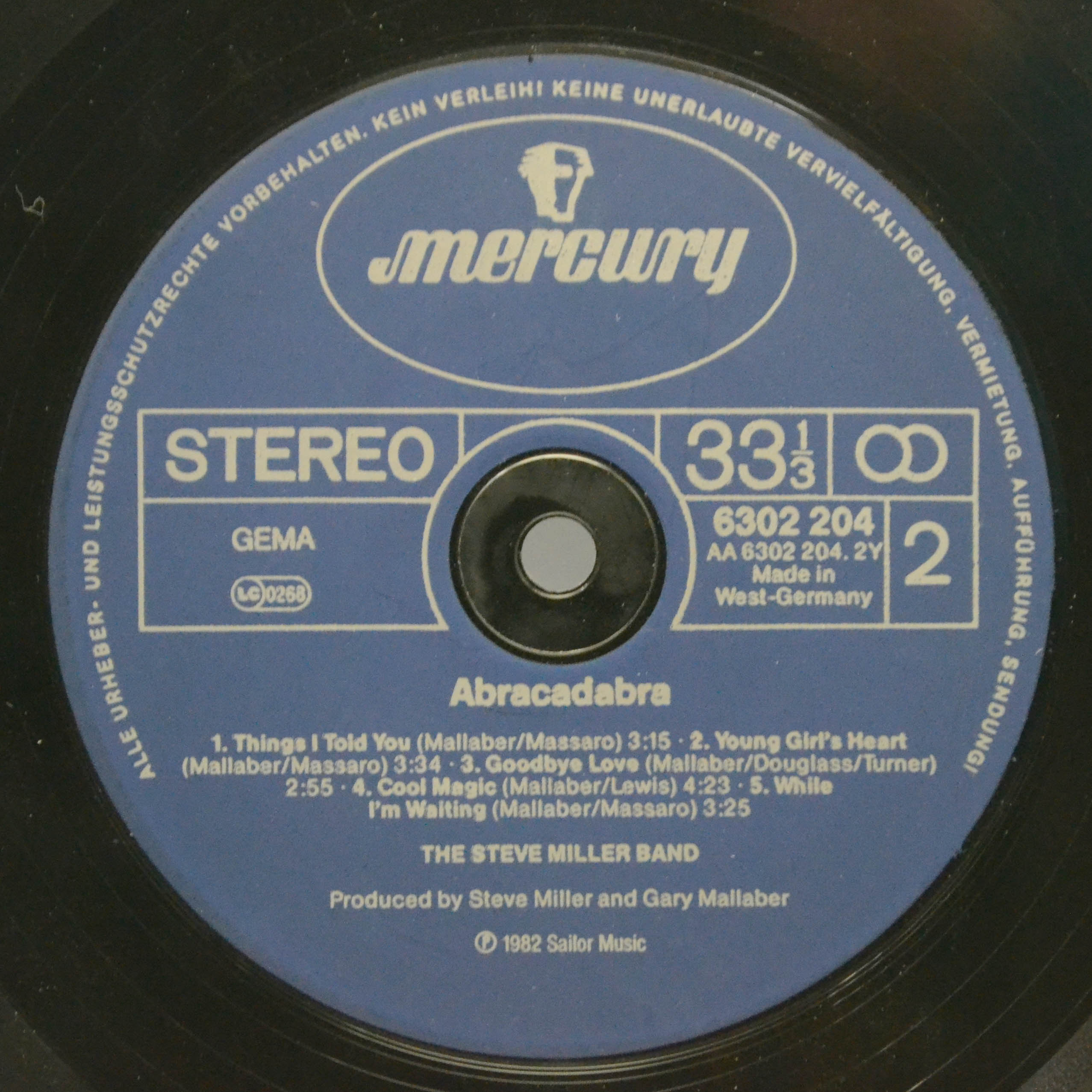 Steve Miller Band — Abracadabra, 1982