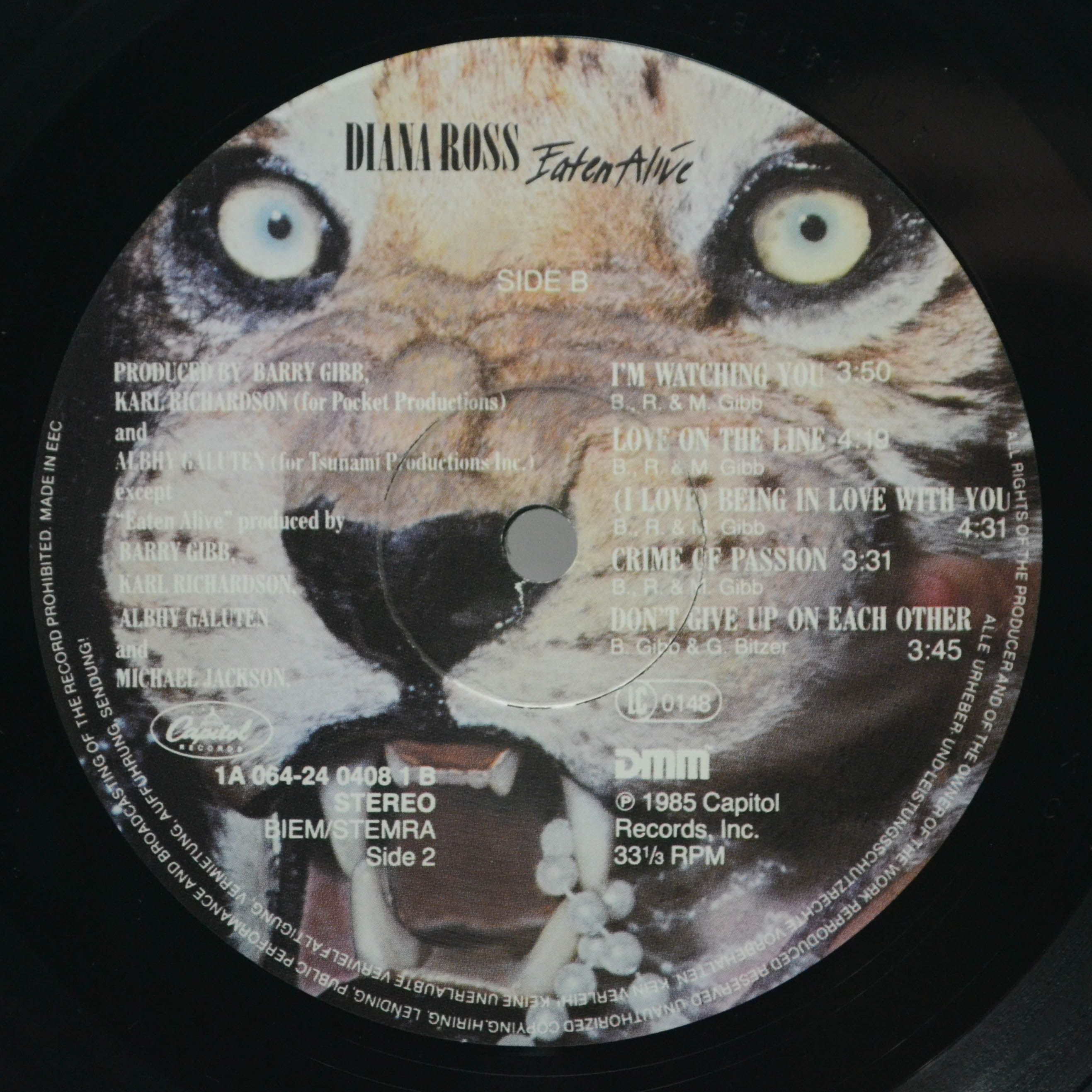 Diana Ross — Eaten Alive, 1985