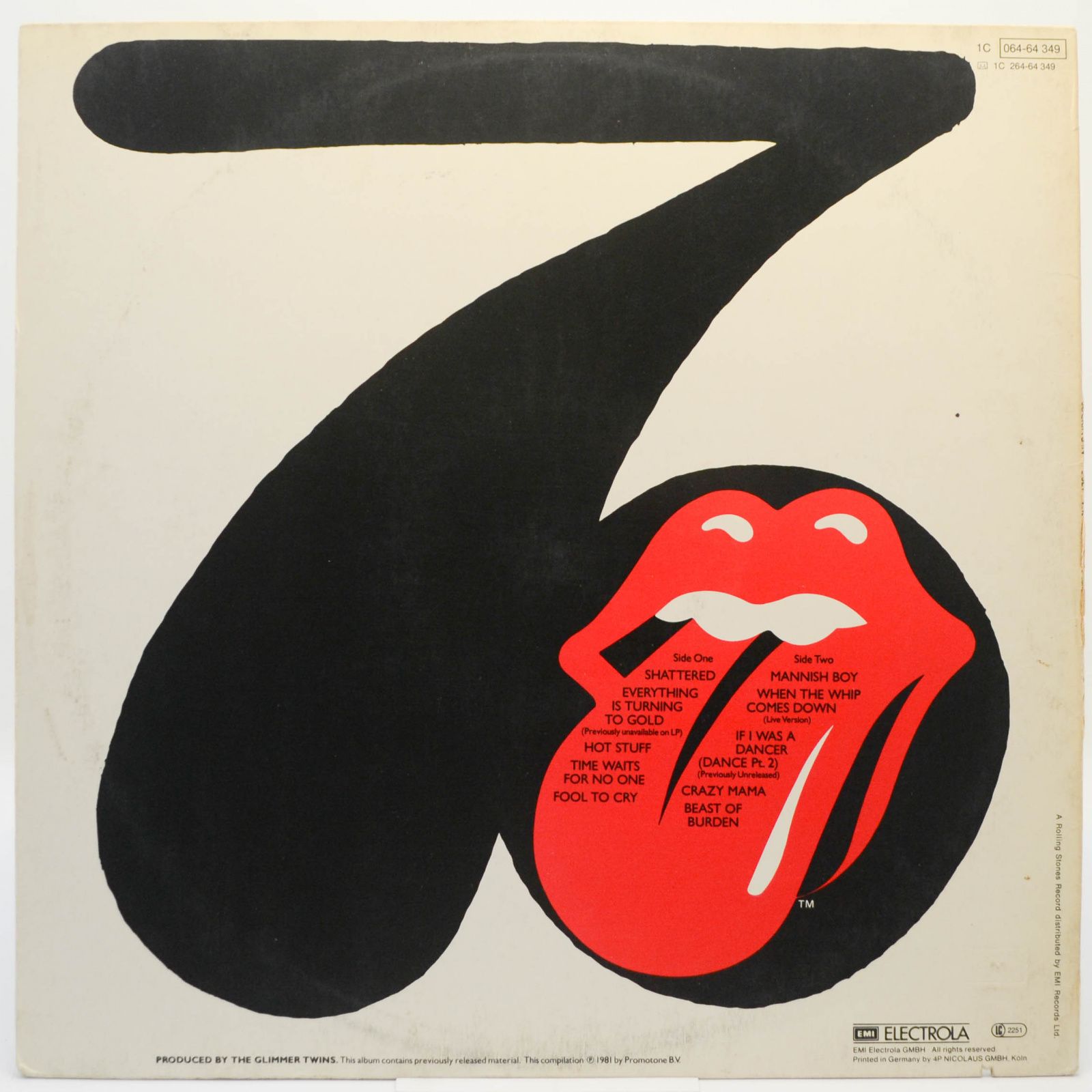 Rolling Stones — Sucking In The Seventies, 1981