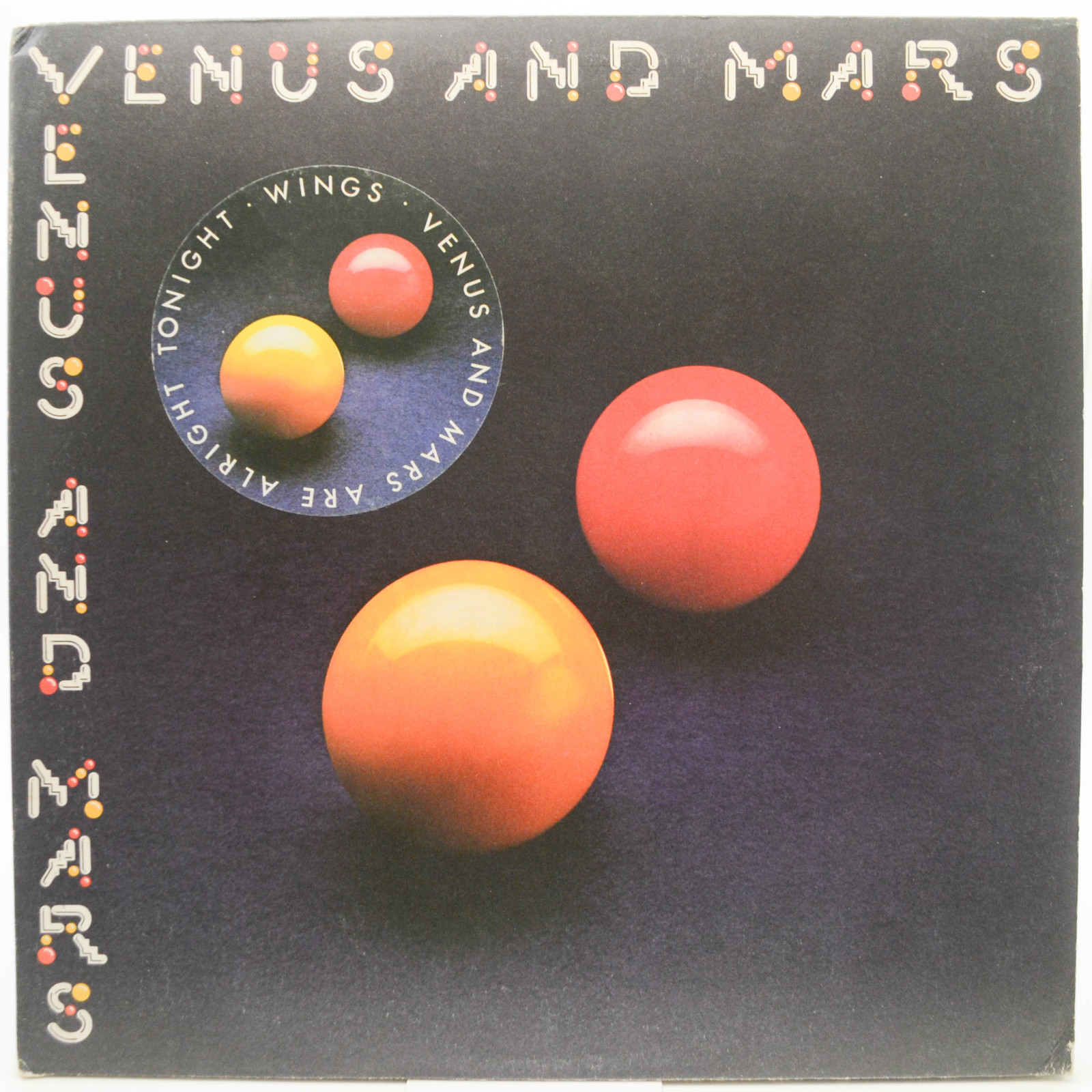 Wings — Venus And Mars (1-st, UK), 1975