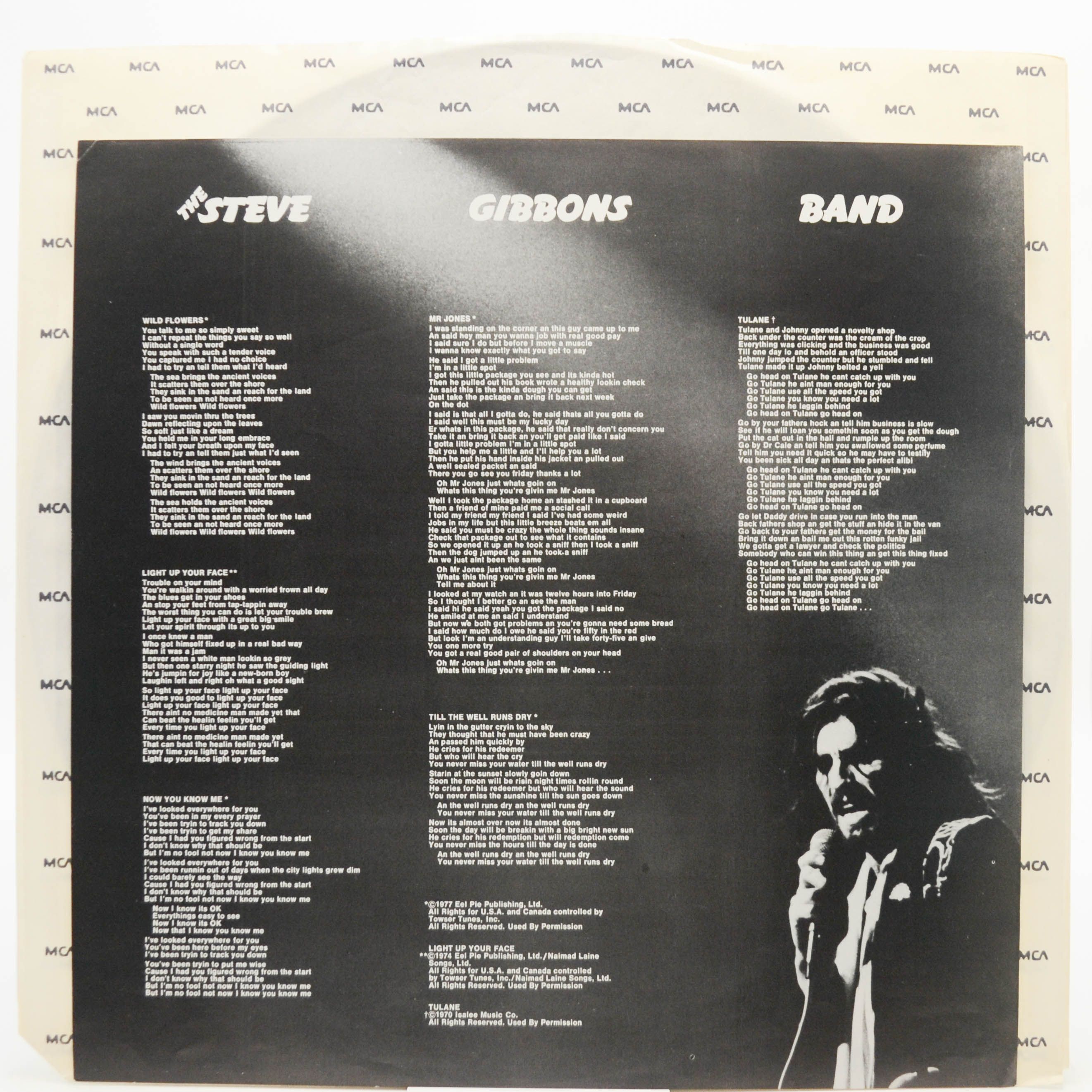 Steve Gibbons Band — Rollin' On (USA), 1977