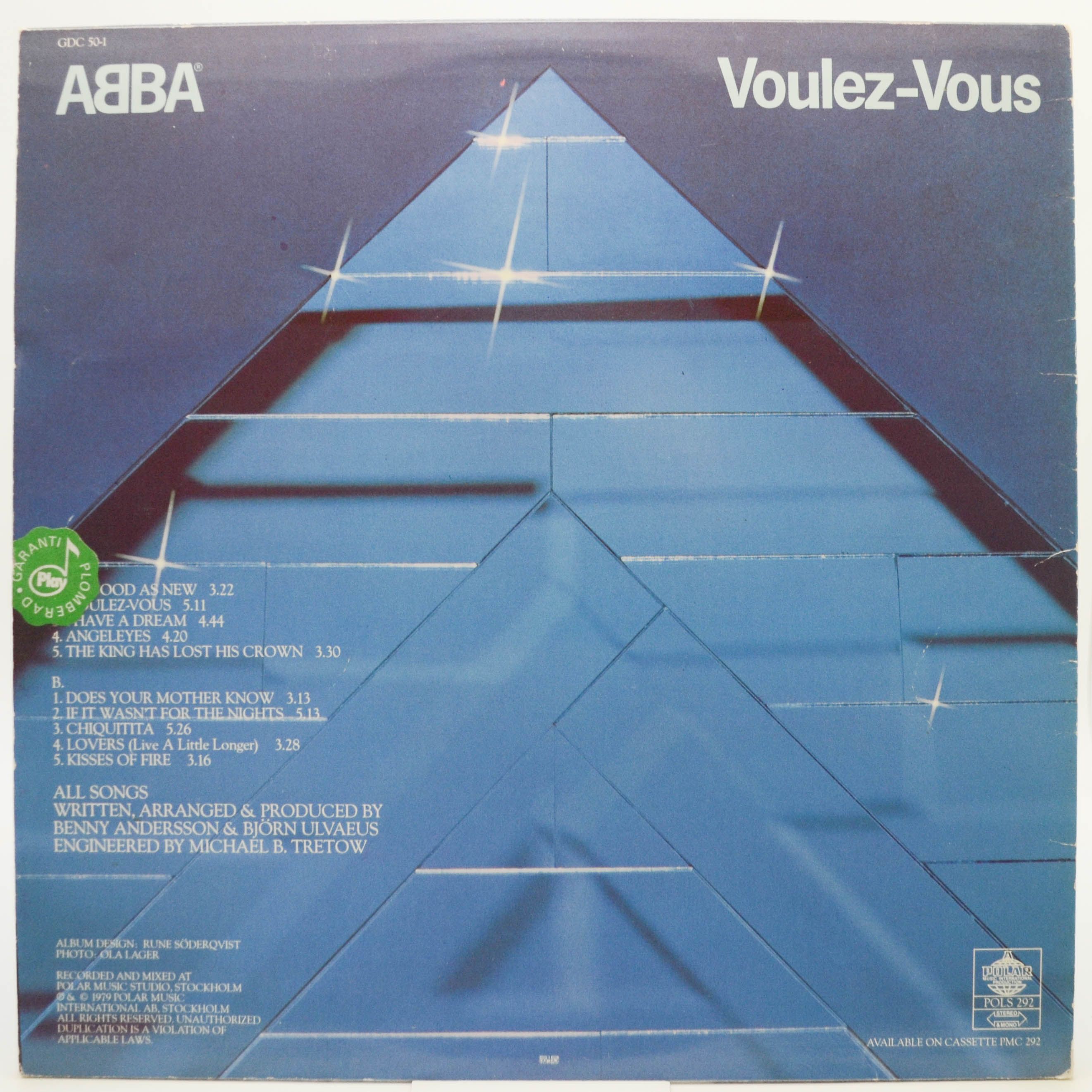 ABBA — Voulez-Vous (1-st, Sweden), 1979
