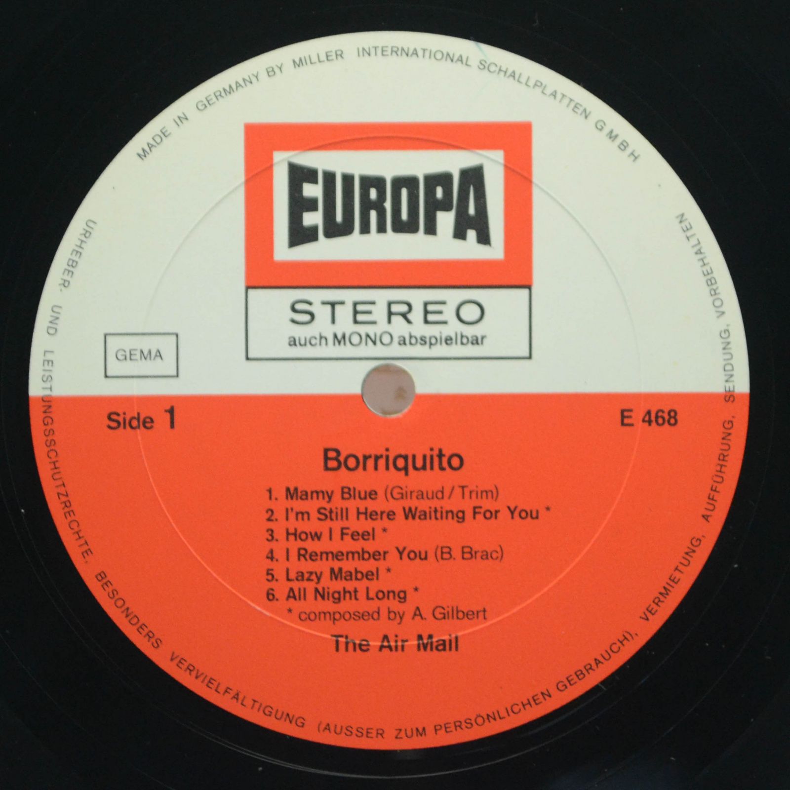 Air Mail — Borriquito, 1971