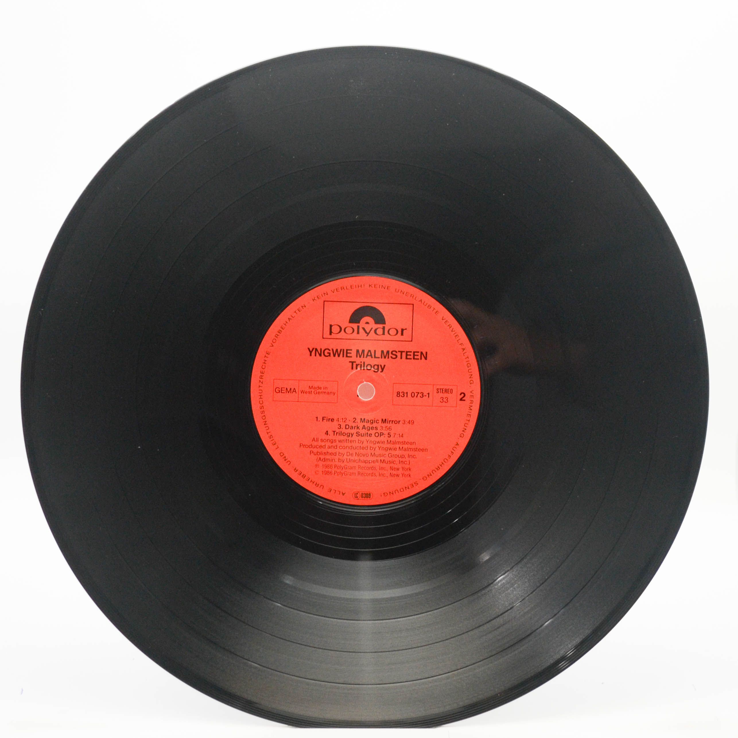 Yngwie J. Malmsteen — Trilogy, 1986