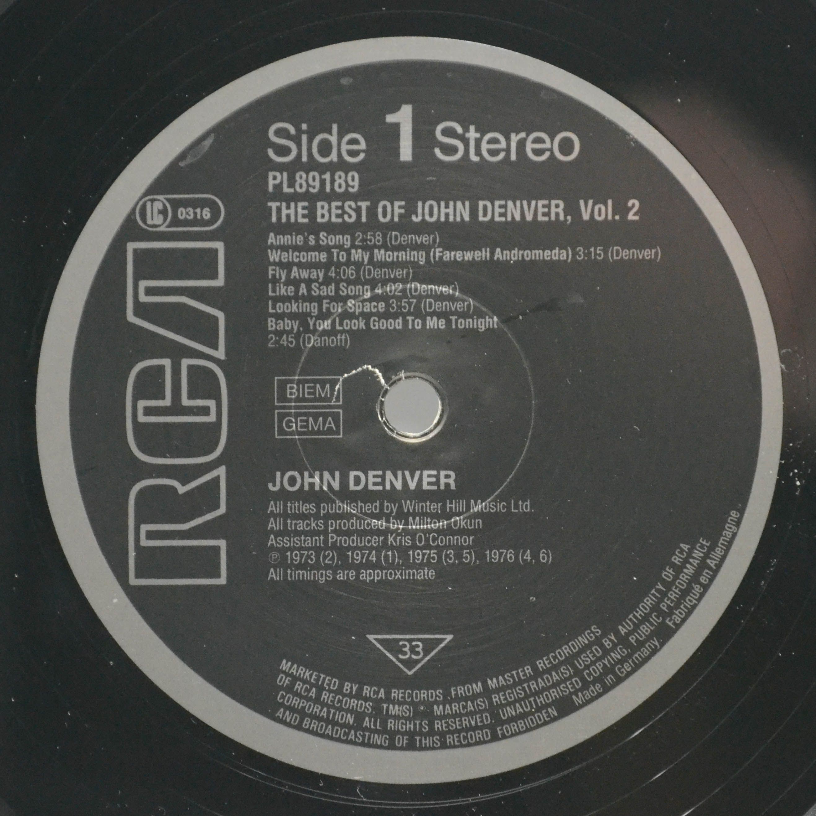 John Denver — The Best Of Vol.2, 1977