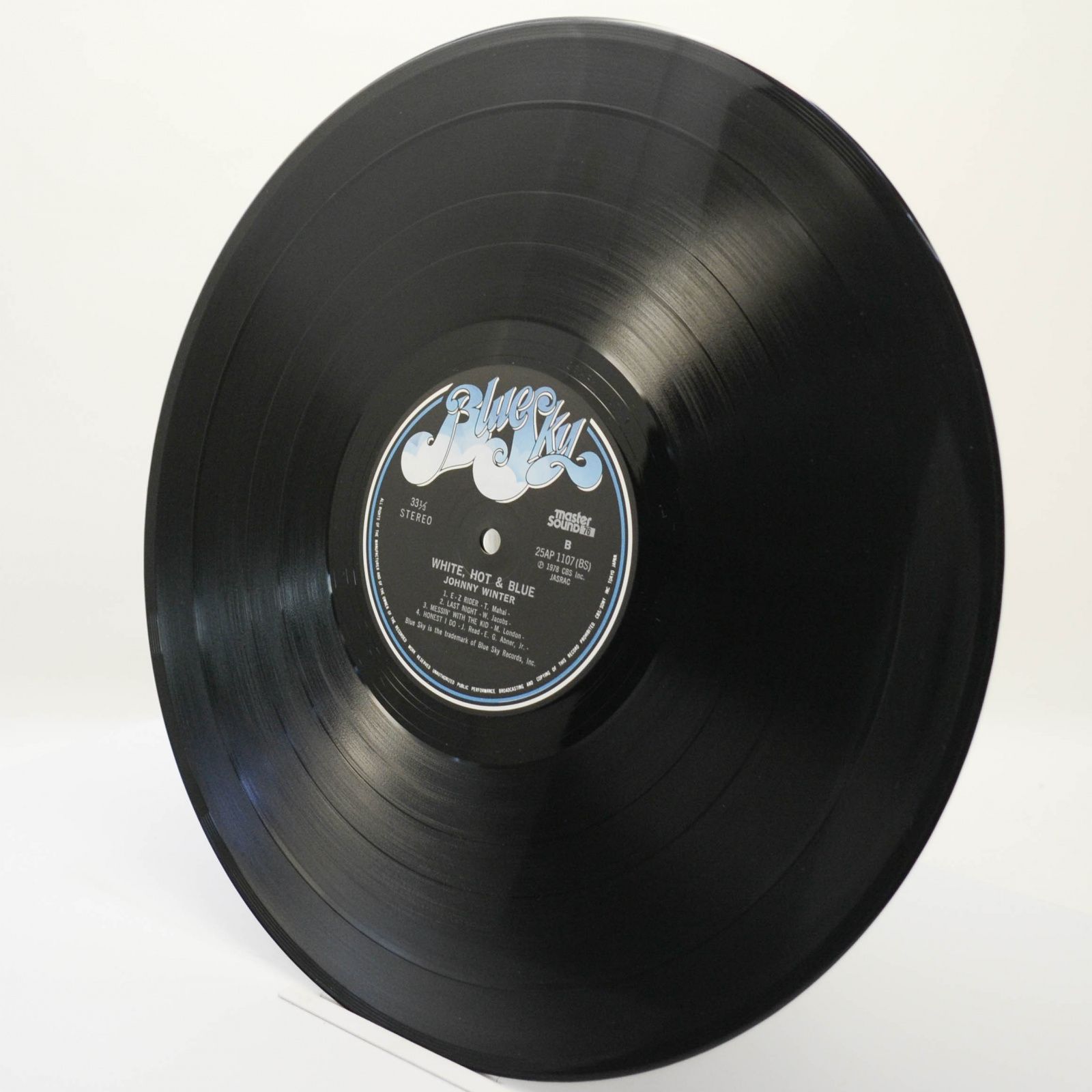 Johnny Winter — White, Hot & Blue, 1978