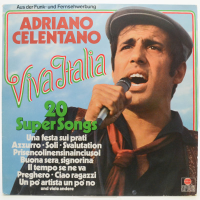 Виниловая пластинка Viva Italia (20 Super Songs), 1980