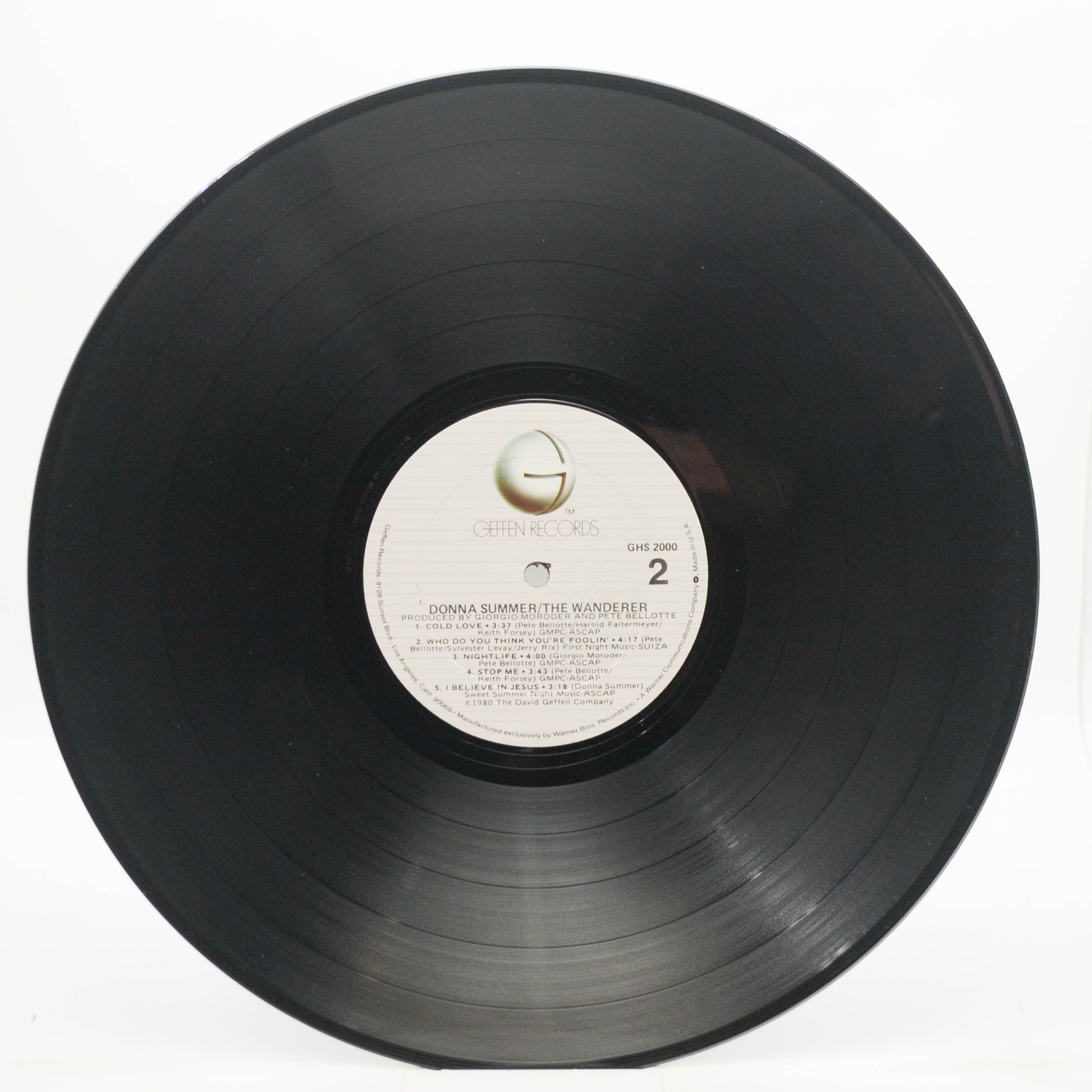 Donna Summer — The Wanderer (1-st, USA), 1980