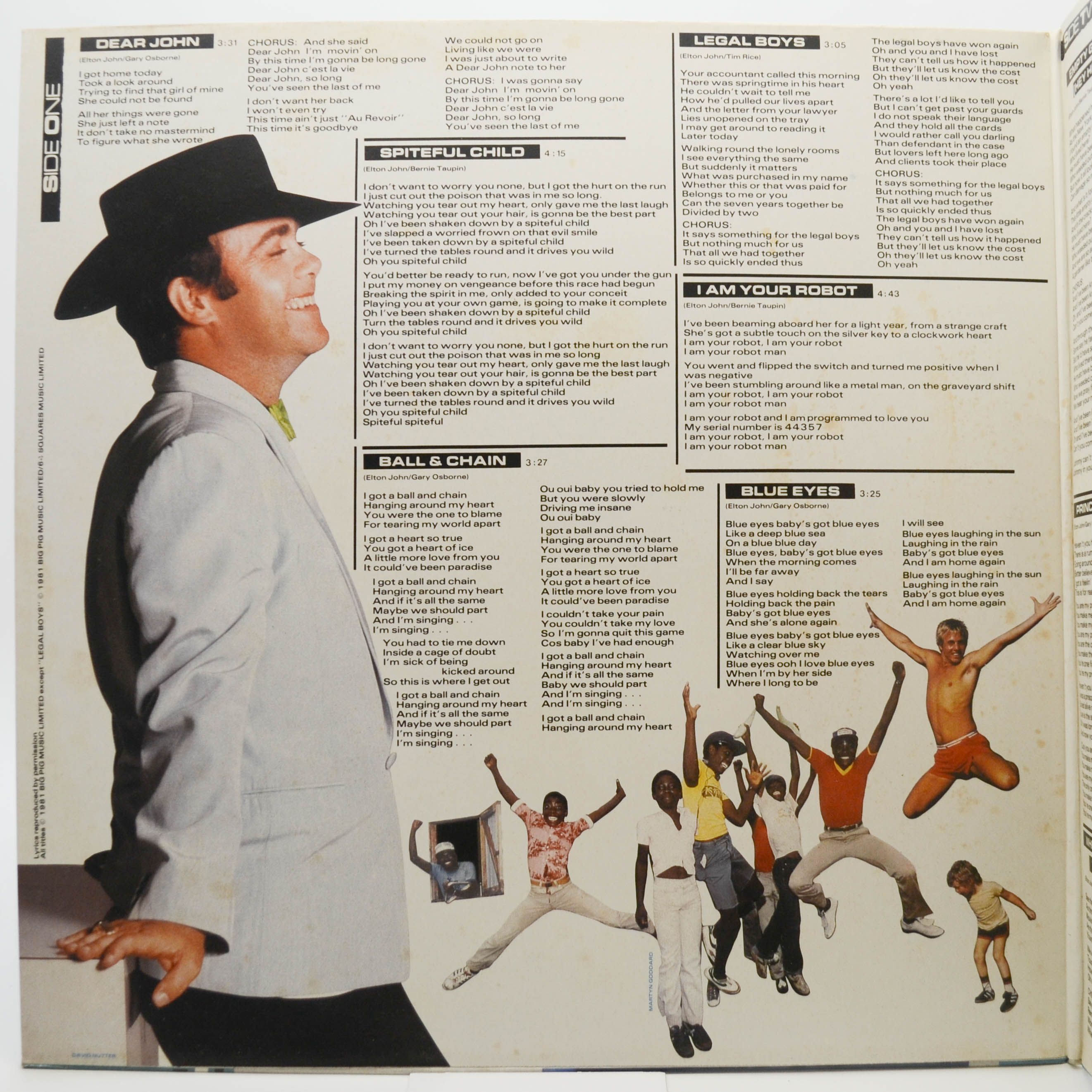 Elton John — Jump Up!, 1982