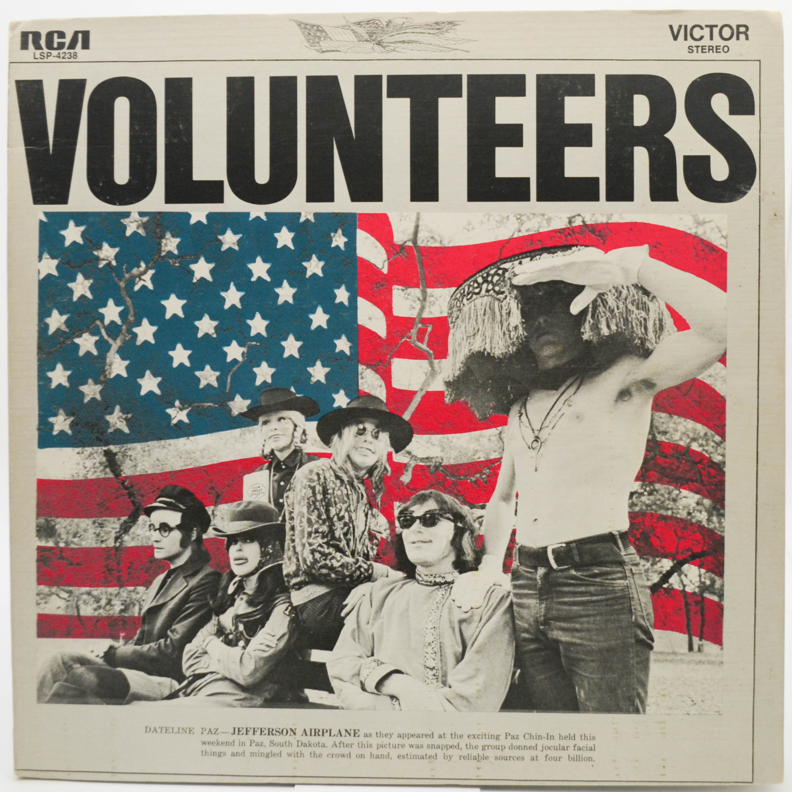 Jefferson Airplane — Volunteers (1-st, USA), 1969