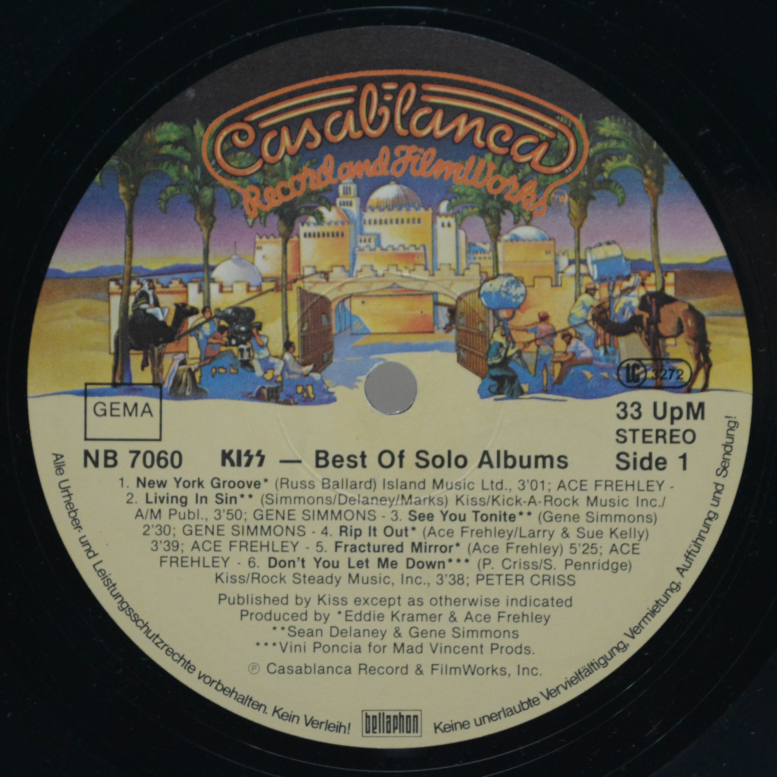 Kiss — Best Of Solo Albums, 1979